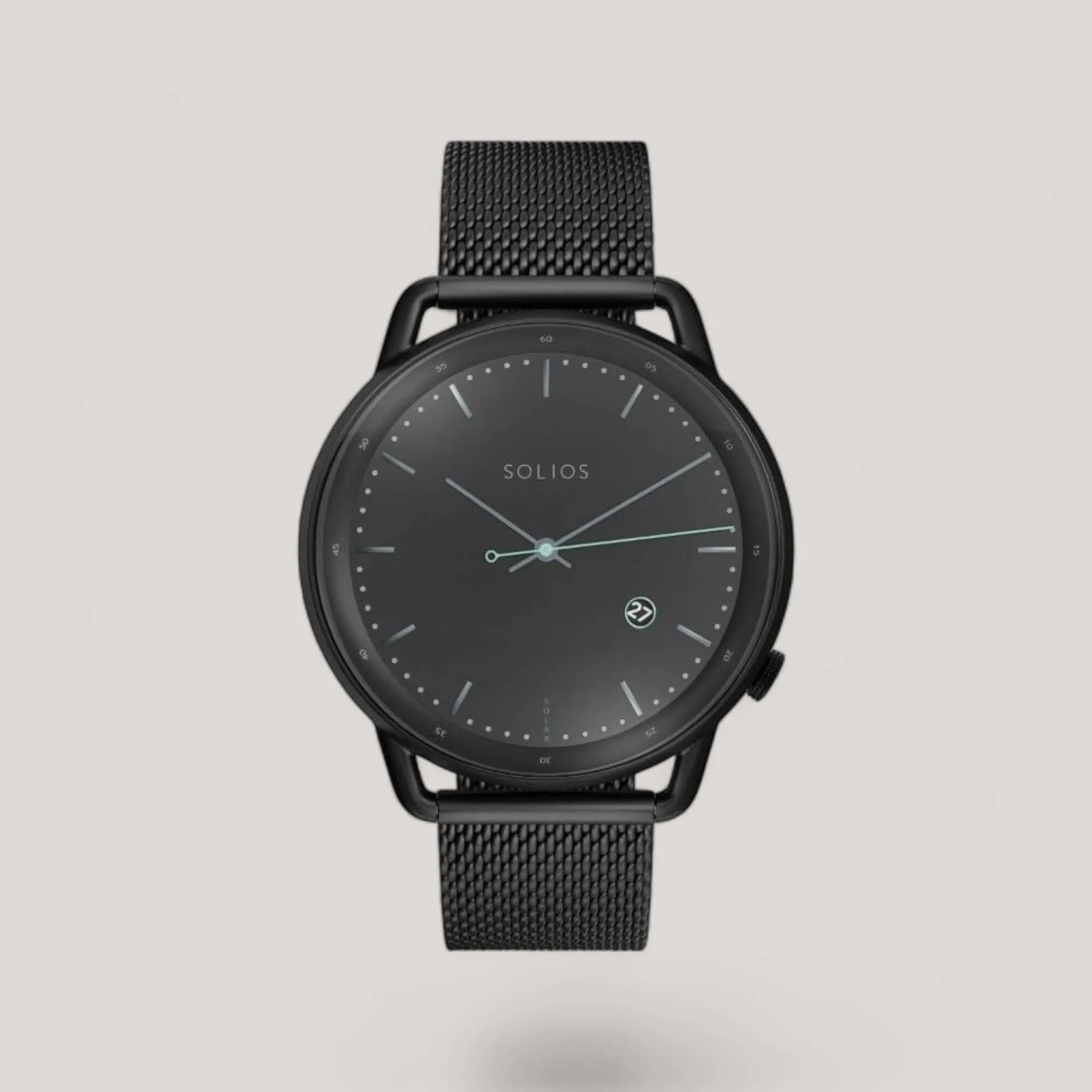 The Solar Curve | Black Dial - Black Case sold by ALLTRUEIST KNITWEAR product image thumbnail 5