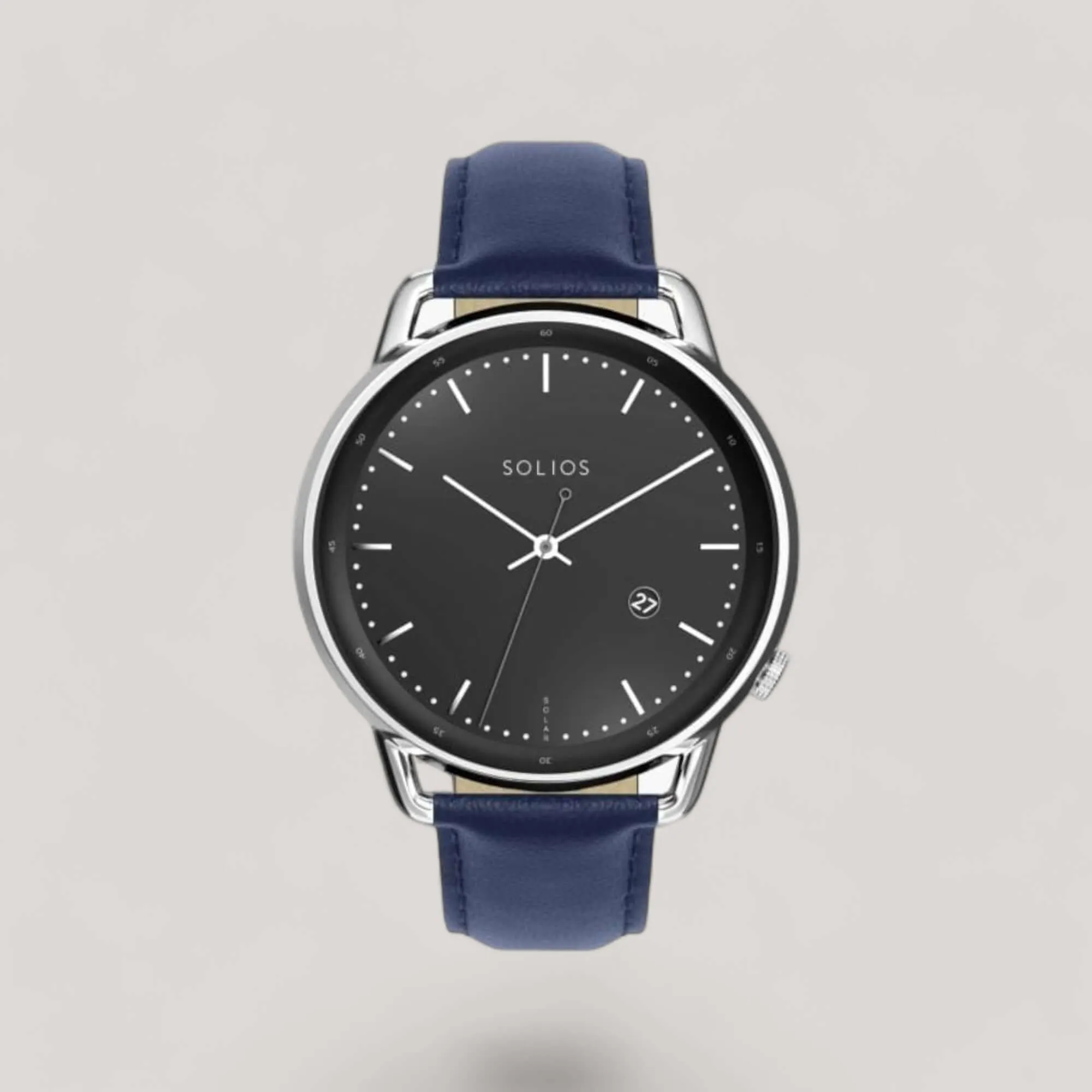 The Solar Curve | Black Dial - Silver Case sold by ALLTRUEIST KNITWEAR product image thumbnail 5