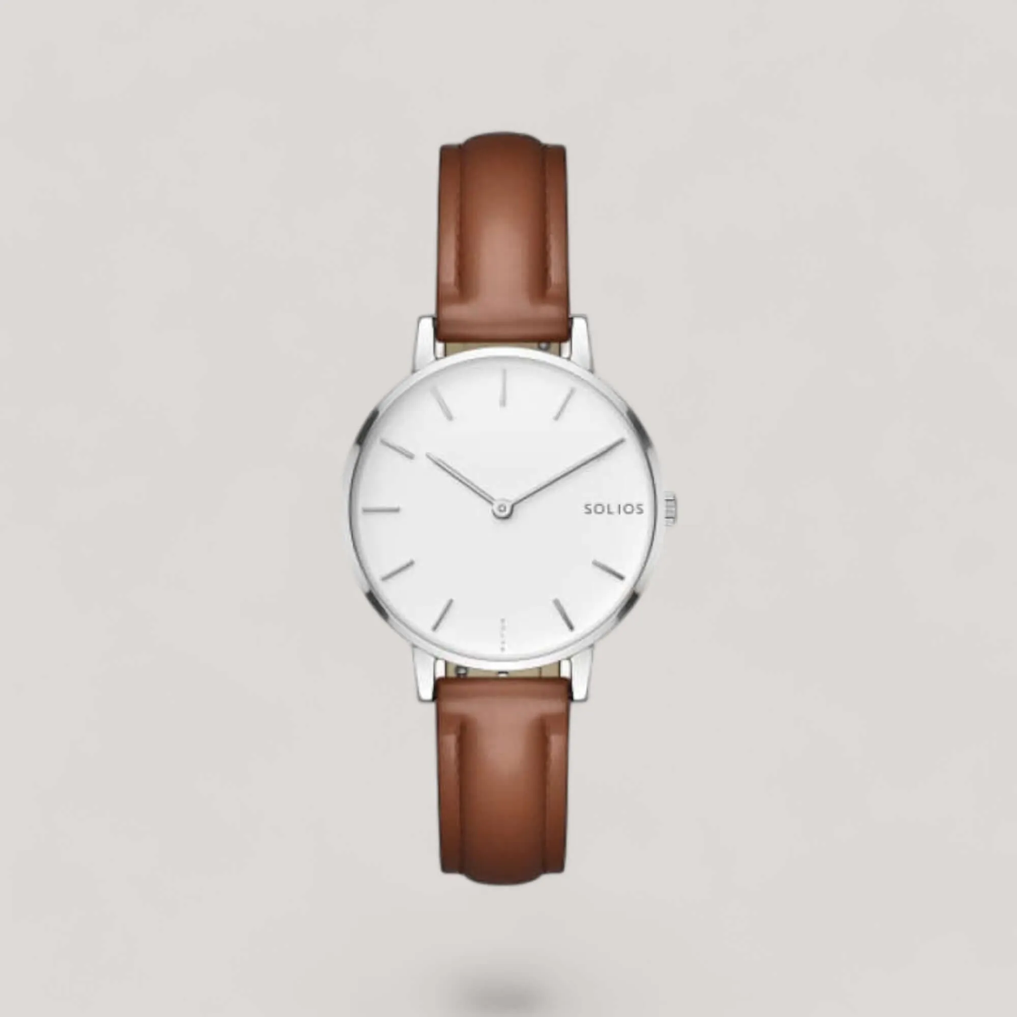 The Solar Mini | White Dial - Silver Case sold by ALLTRUEIST KNITWEAR product image thumbnail 3