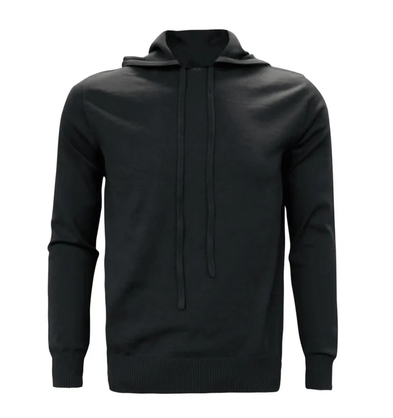 CARTER | Ecoviscose Long Sleeve Hoodie sold by ALLTRUEIST KNITWEAR product image thumbnail 4