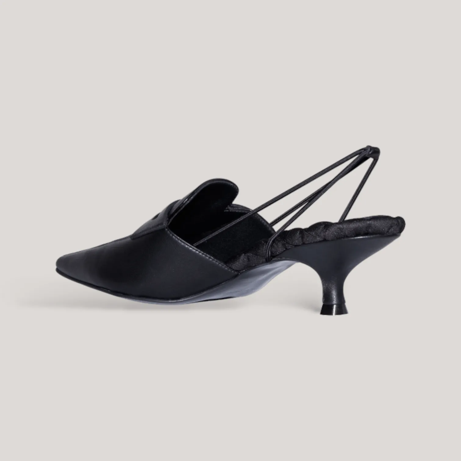 GRACE | Black - Slingback Penny Loafer sold by ALLTRUEIST KNITWEAR product image thumbnail 2