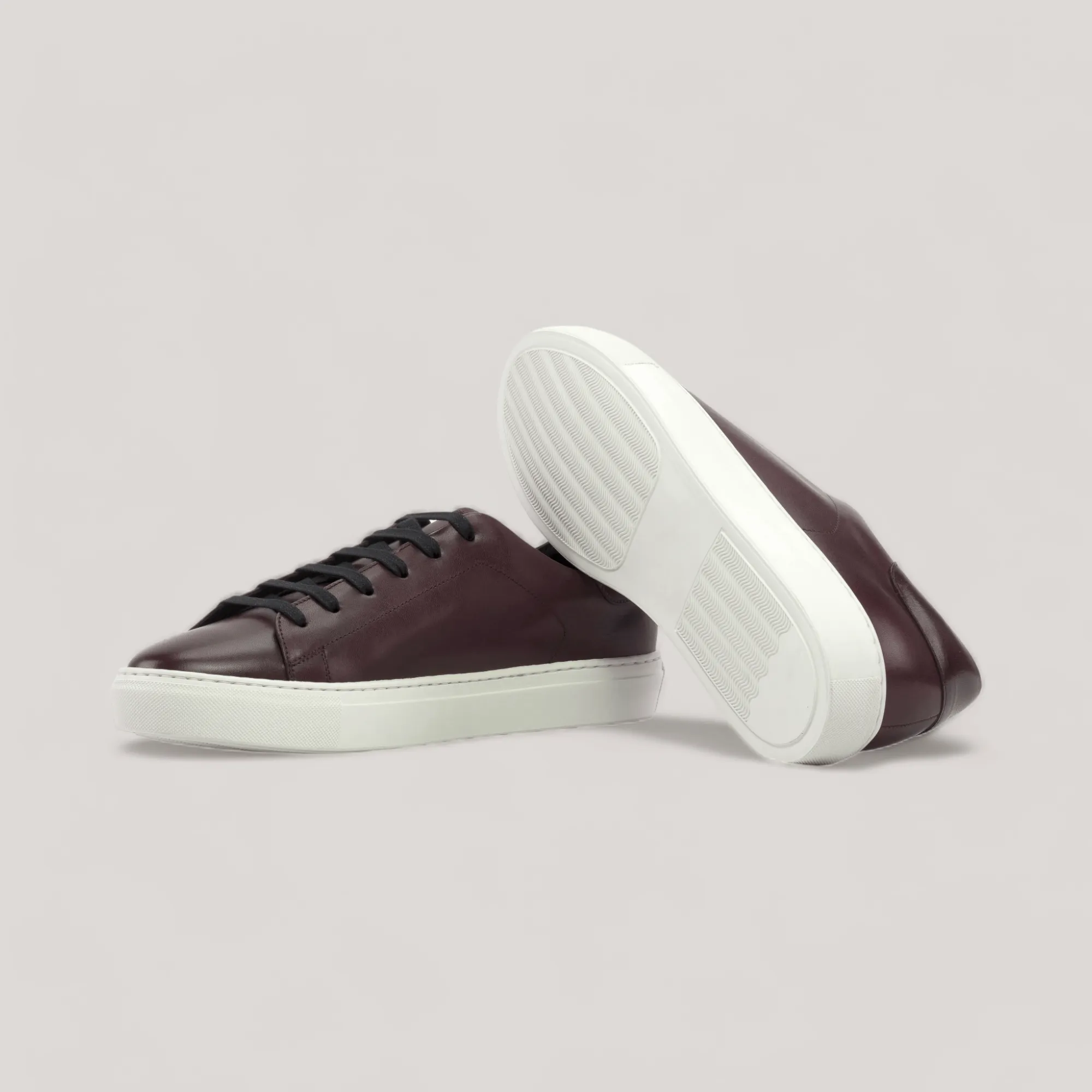 EON | Classic Vegan Sneakers - Burgundy | Men's sold by ALLTRUEIST KNITWEAR product image thumbnail 4