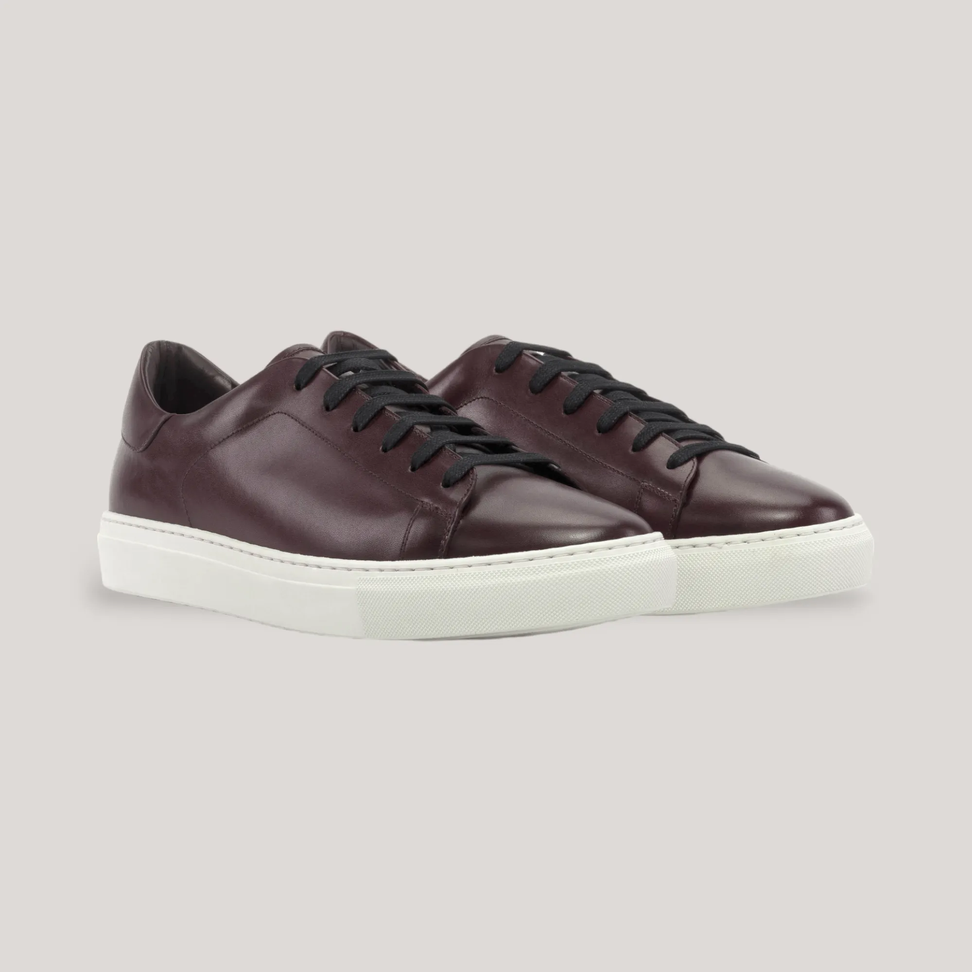 EON | Classic Vegan Sneakers - Burgundy | Men's sold by ALLTRUEIST KNITWEAR