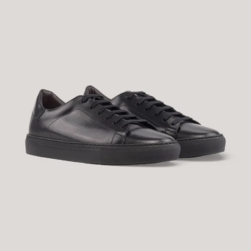 EON | Classic Vegan Sneakers - Pure Black | Men's sold by ALLTRUEIST KNITWEAR