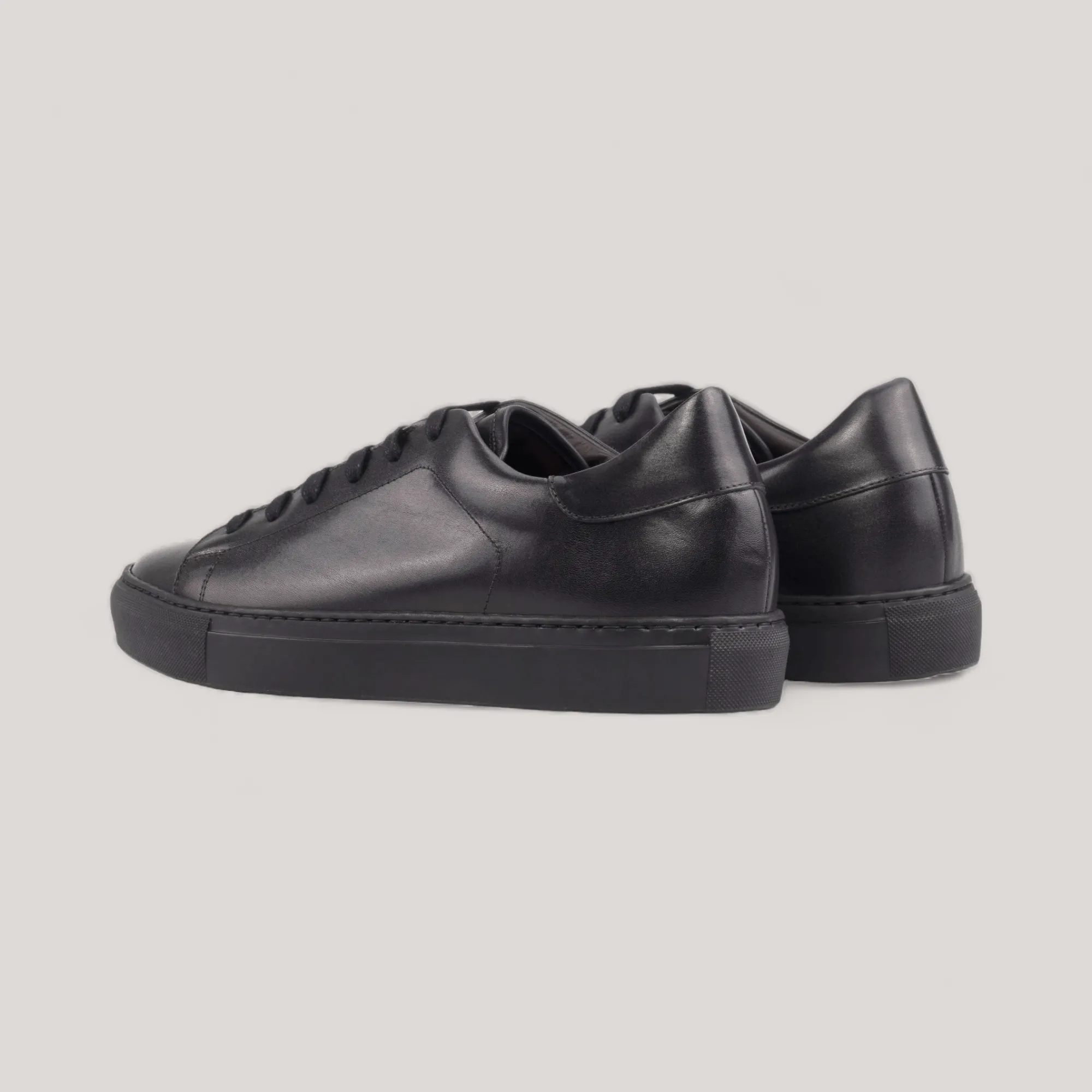 EON | Classic Vegan Sneakers - Pure Black | Men's sold by ALLTRUEIST KNITWEAR product image thumbnail 2