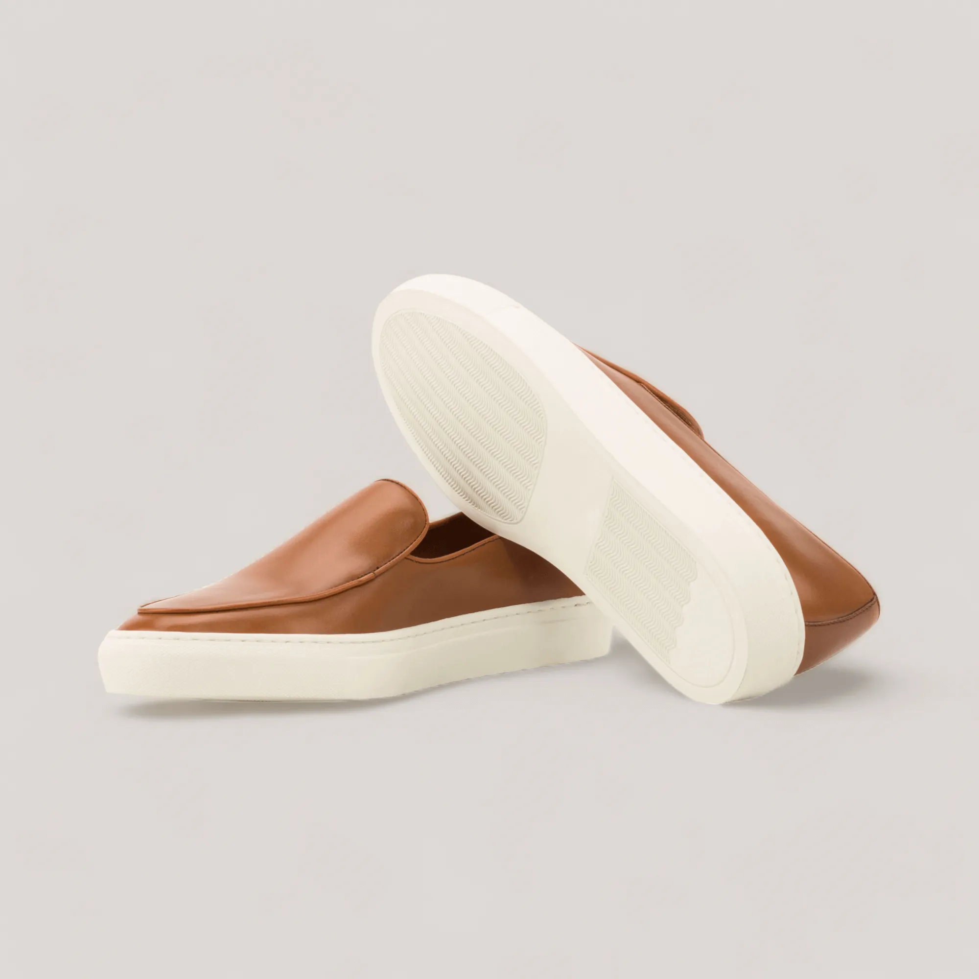 ICARUS | Loafer Vegan Sneakers - Tan | Men's sold by ALLTRUEIST KNITWEAR product image thumbnail 3