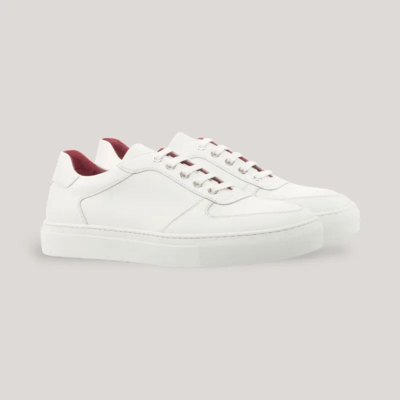 AVENIR | Low Top Vegan Trainer - White | Men's sold by ALLTRUEIST KNITWEAR