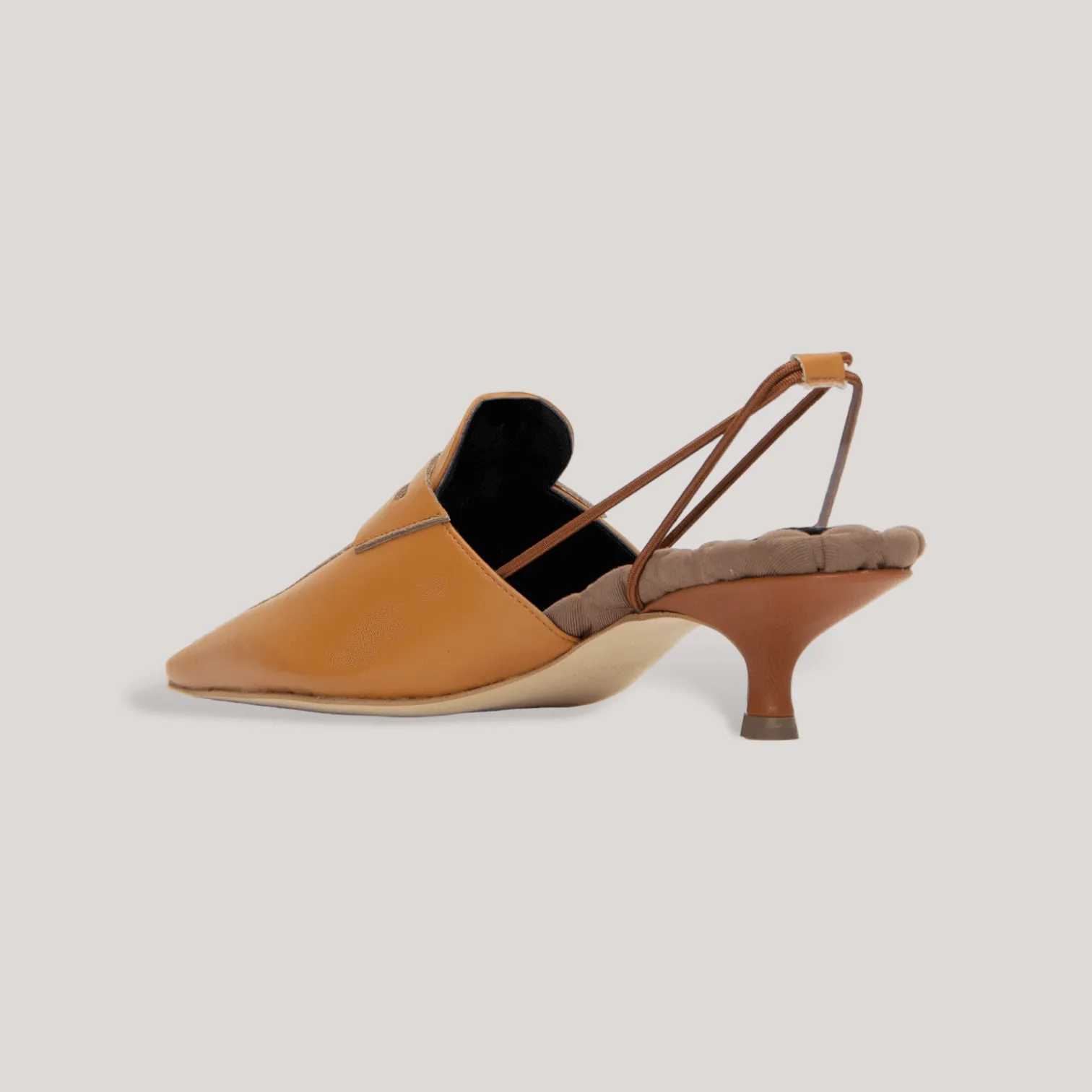 GRACE | Tan Slingback Penny Loafer sold by ALLTRUEIST KNITWEAR product image thumbnail 4