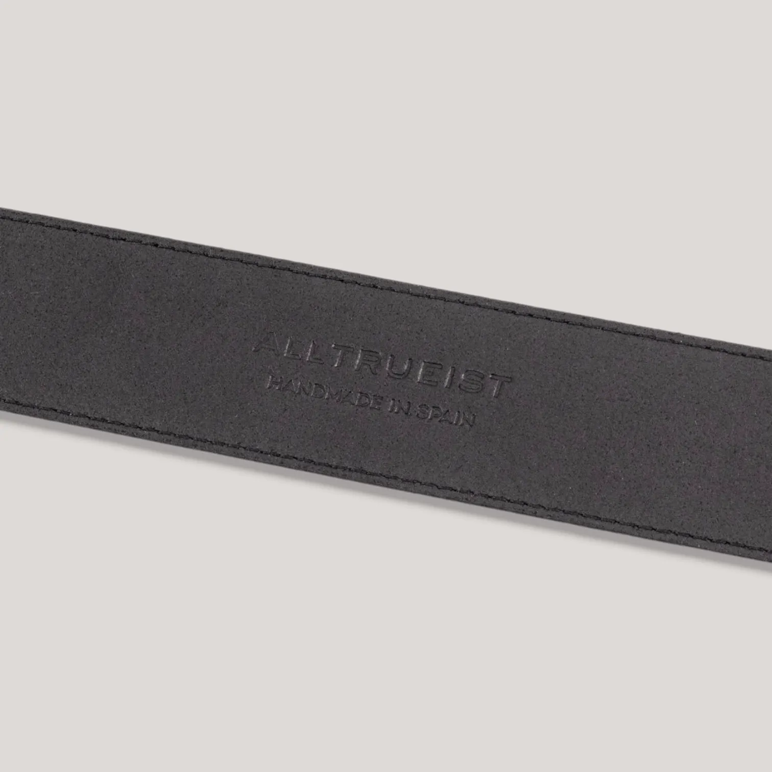 LUMEN - Black Vegan Belt - Graphite sold by ALLTRUEIST KNITWEAR product image thumbnail 3