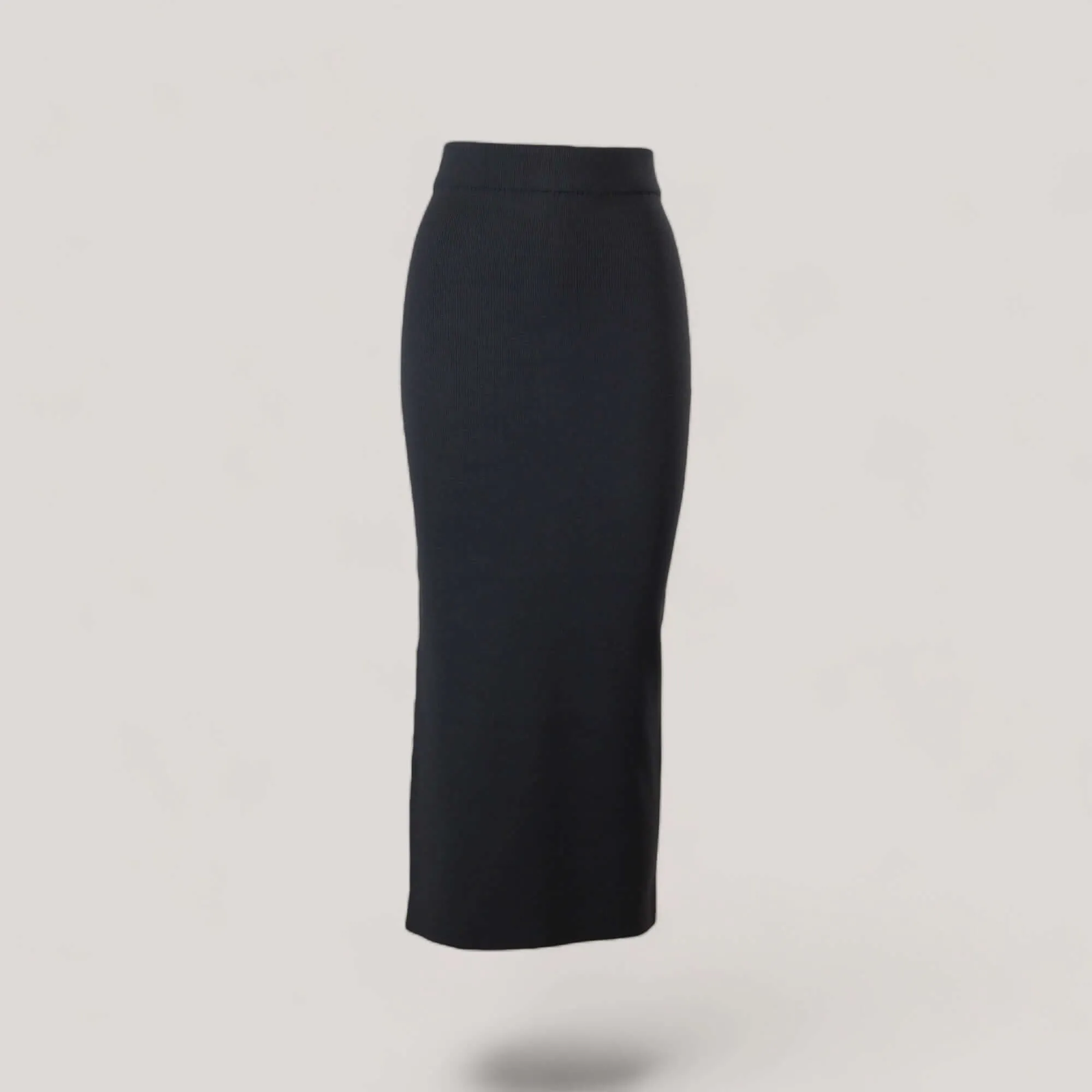 GRETA | High Waisted Long Skirt sold by ALLTRUEIST KNITWEAR product image thumbnail 5