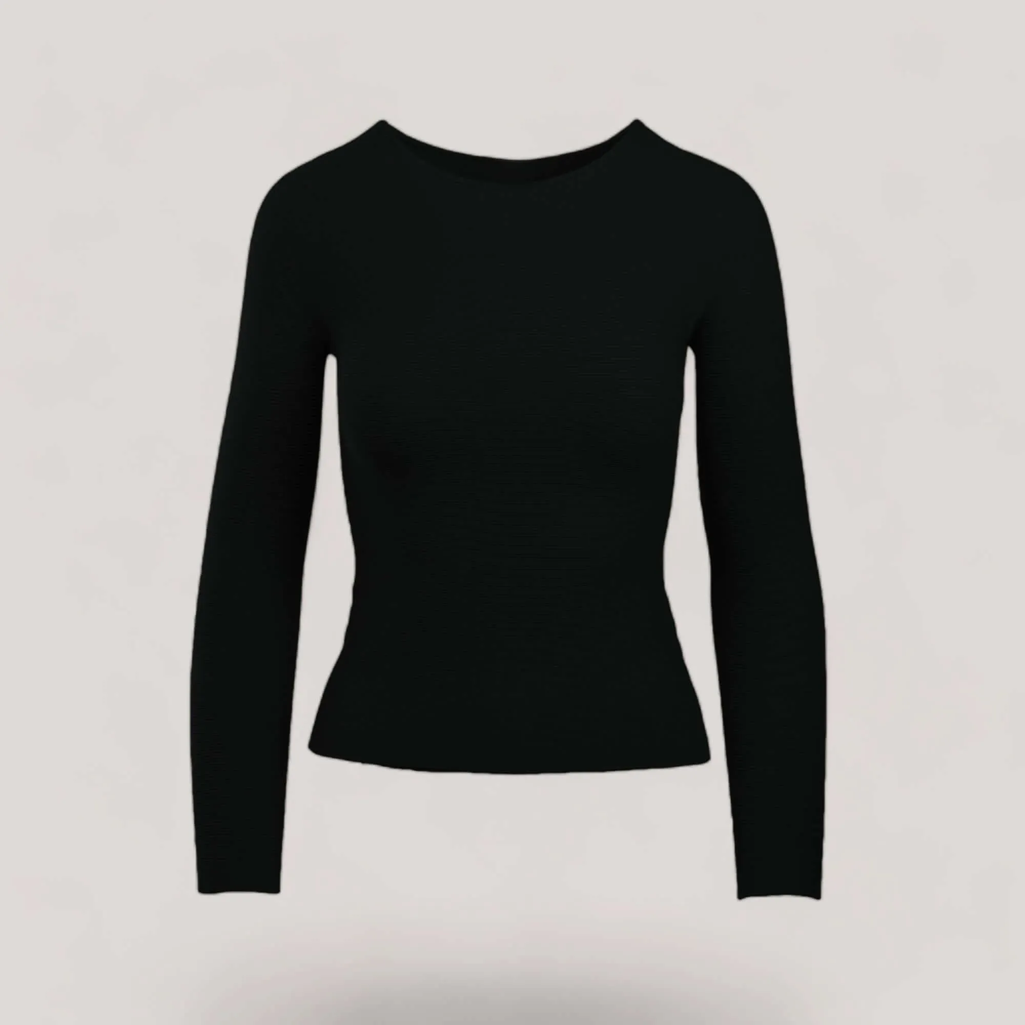 AVERY | Boat Neck Long Sleeve Top sold by ALLTRUEIST KNITWEAR product image thumbnail 4