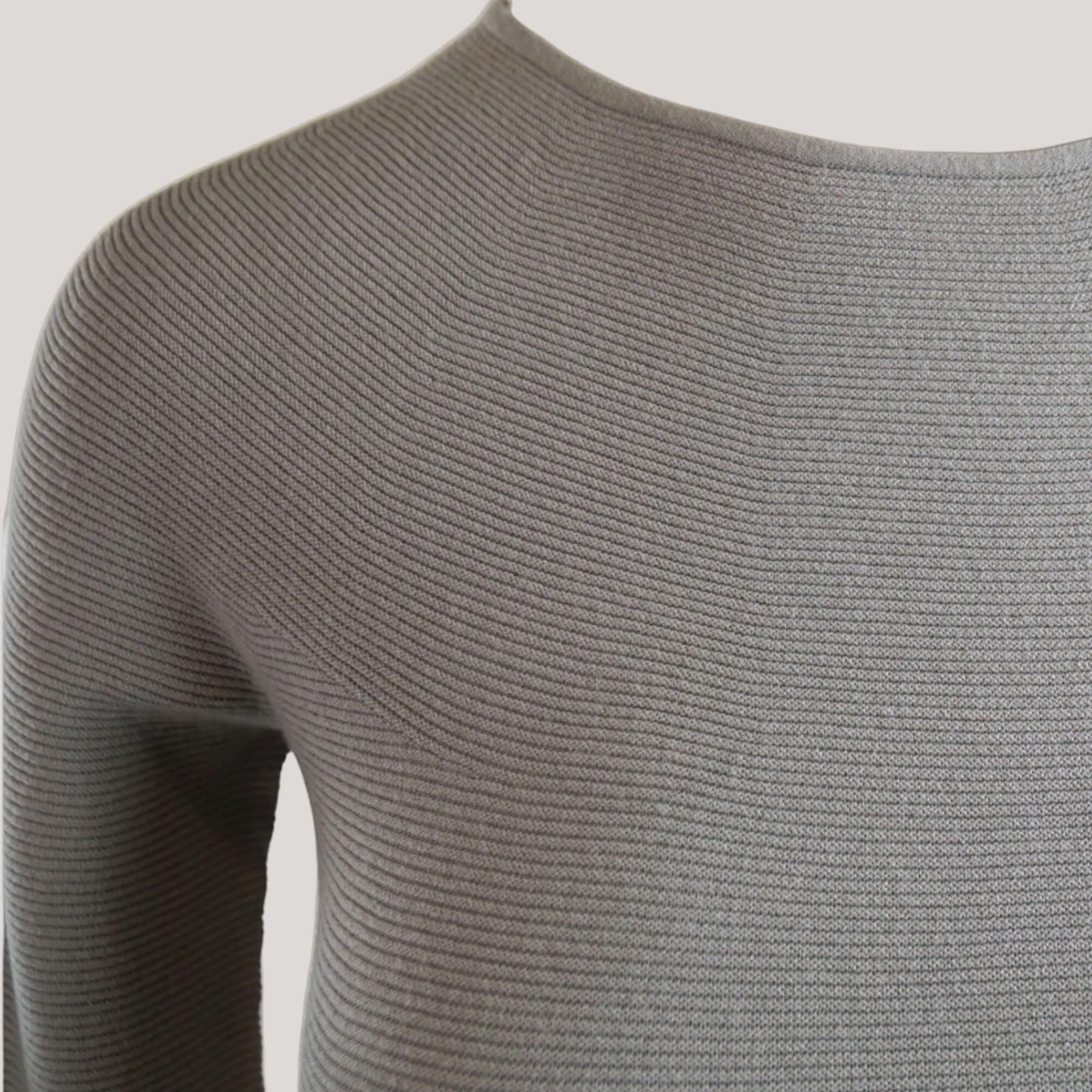 AVERY | Boat Neck Long Sleeve Top sold by ALLTRUEIST KNITWEAR product image thumbnail 3