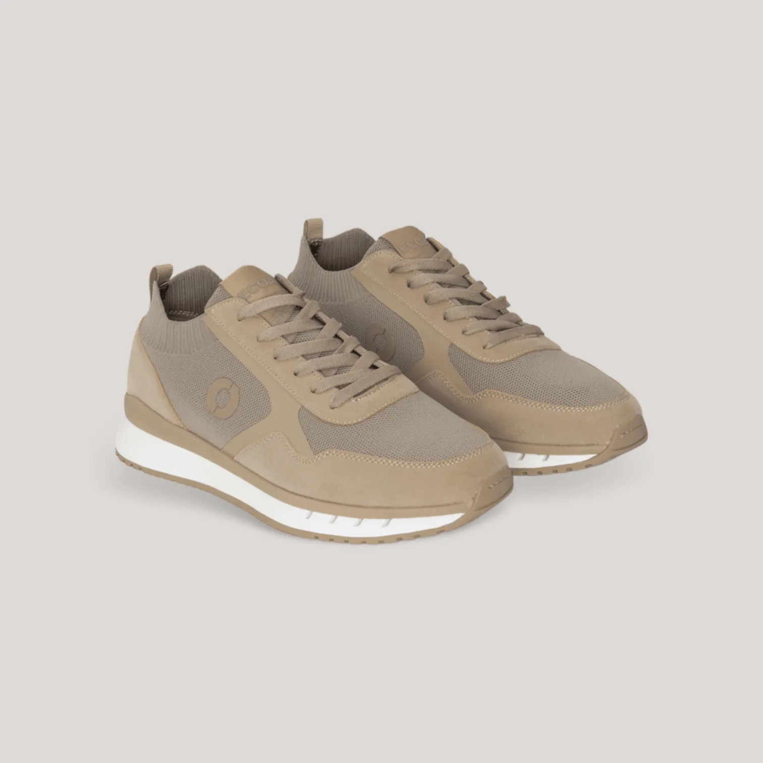 Cervino Knitted Trainers - Dark Sand | Men's sold by ALLTRUEIST KNITWEAR product image thumbnail 2