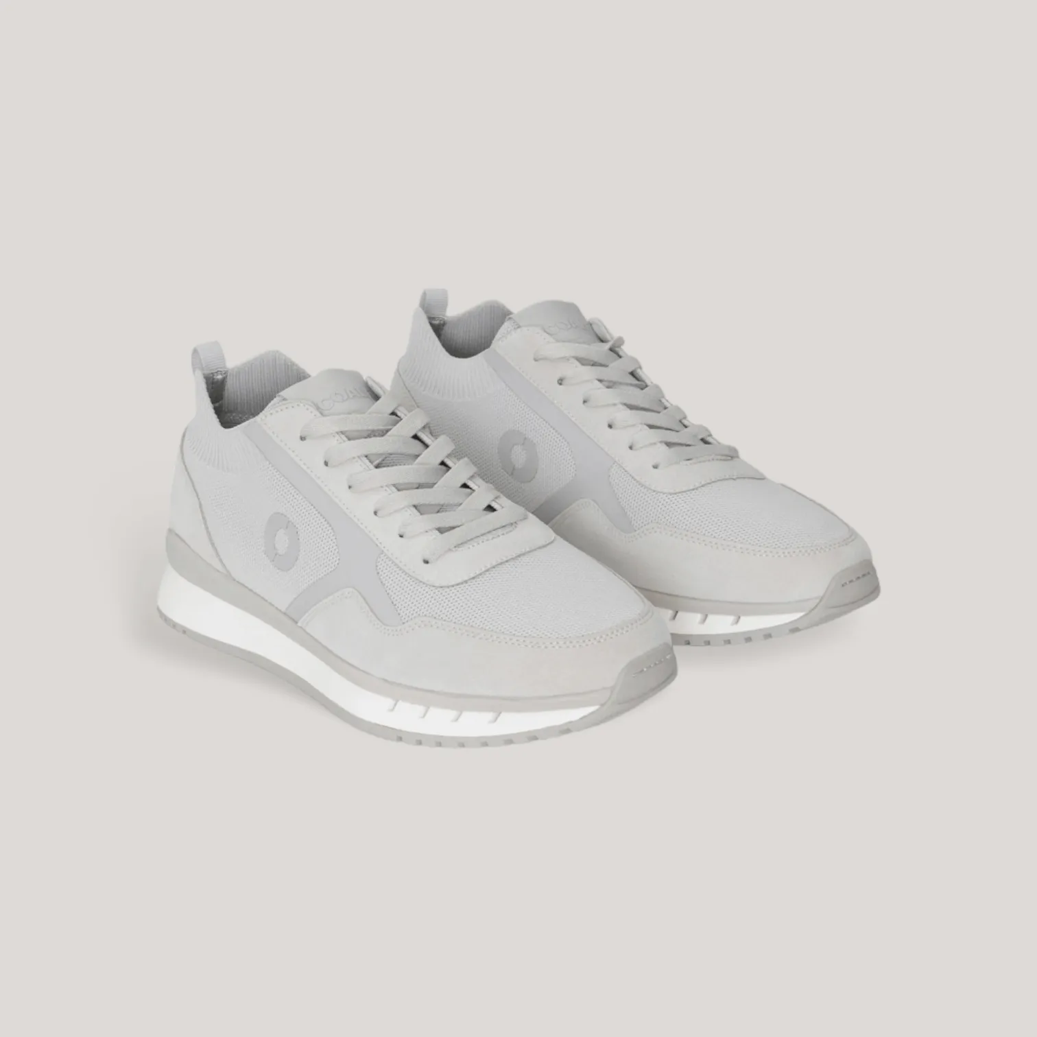 Cervino Knitted Trainers - Light Grey | Men's sold by ALLTRUEIST KNITWEAR product image thumbnail 2