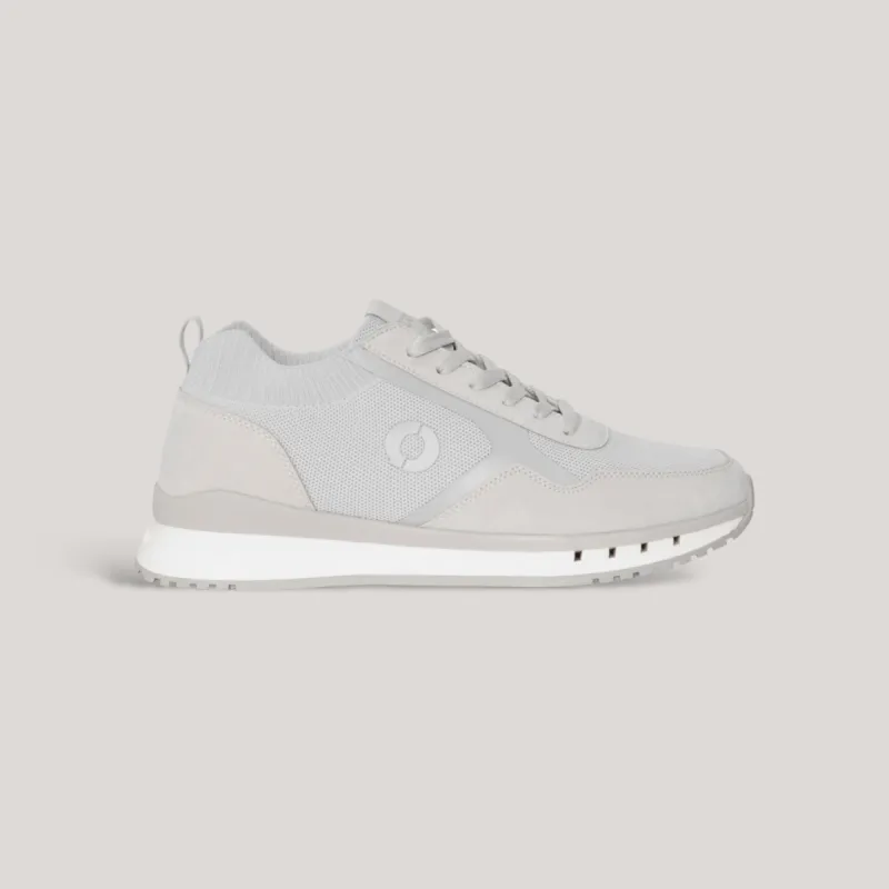 Cervino Knitted Trainers - Light Grey | Men's made by Ecoalf