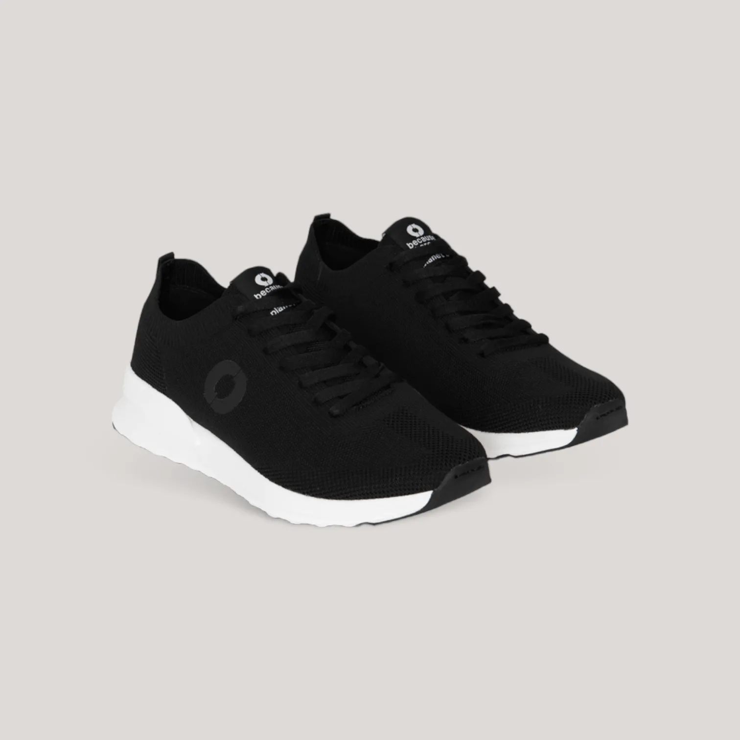 Prinalf Knitted Sneakers - Black | Men's sold by ALLTRUEIST KNITWEAR product image thumbnail 3