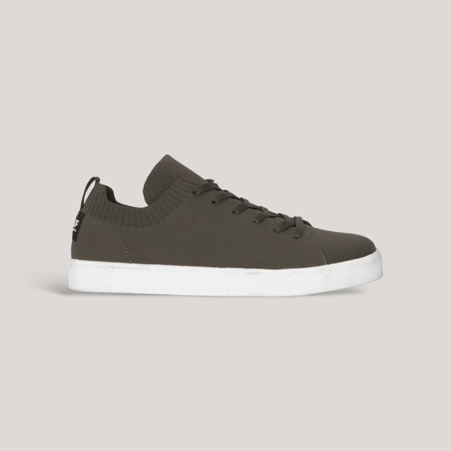 Sandford Knitted Sneakers - Khaki | Men's sold by ALLTRUEIST KNITWEAR