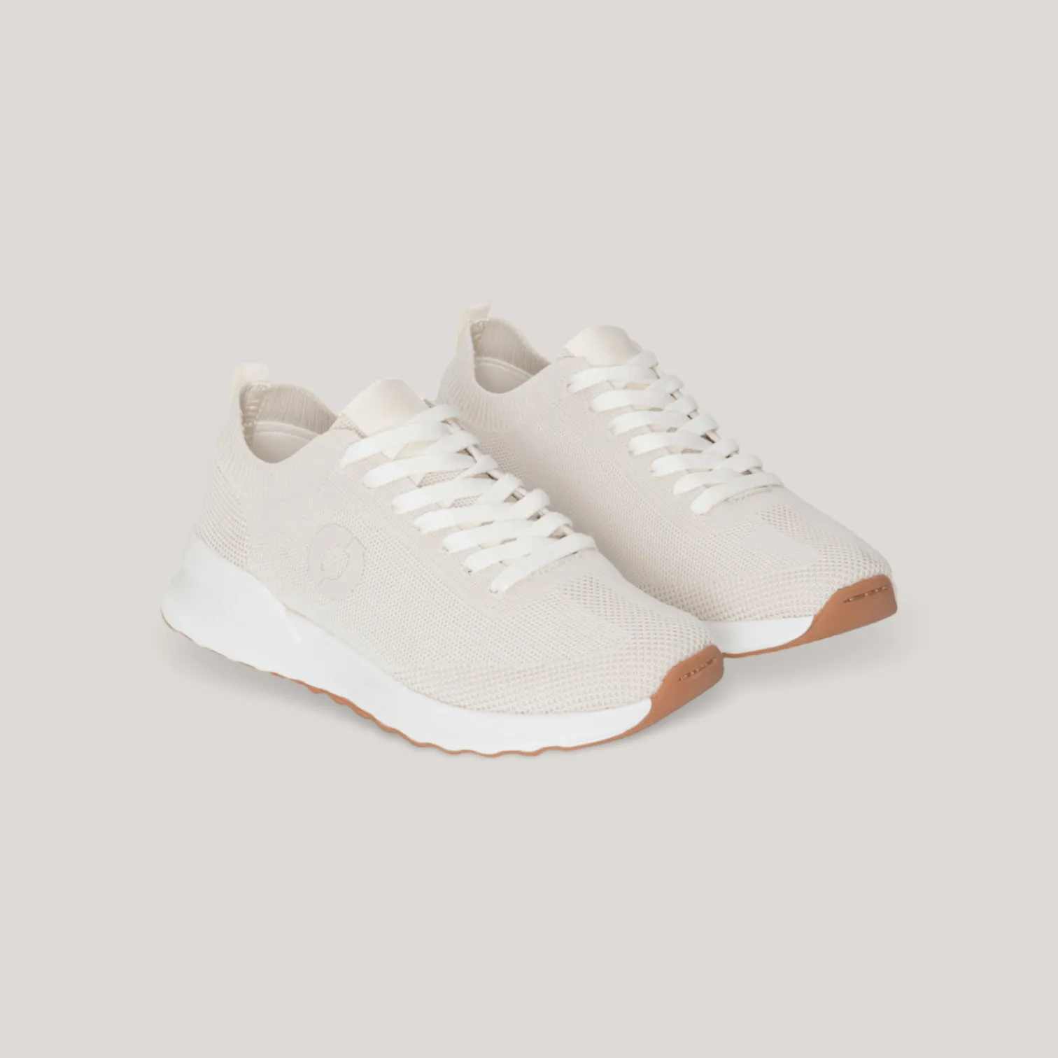 Prinalf Knitted Sneakers - Off-White | Women's sold by ALLTRUEIST KNITWEAR product image thumbnail 3