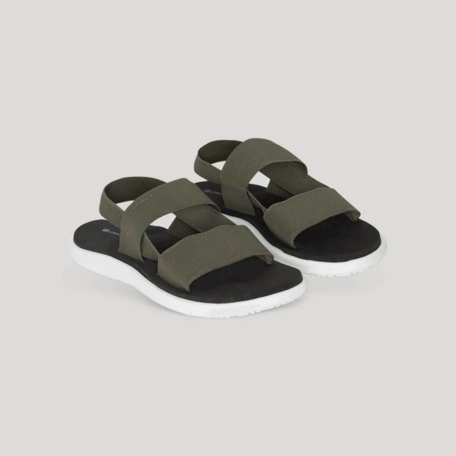 Ada - Elasticated Sandals - Khaki | Women's sold by ALLTRUEIST KNITWEAR product image thumbnail 2