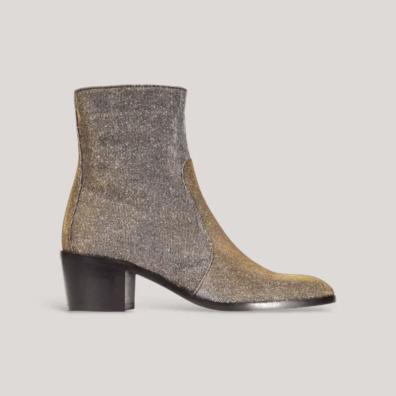 STEFFY | Lurex Ankle Boots sold by ALLTRUEIST KNITWEAR