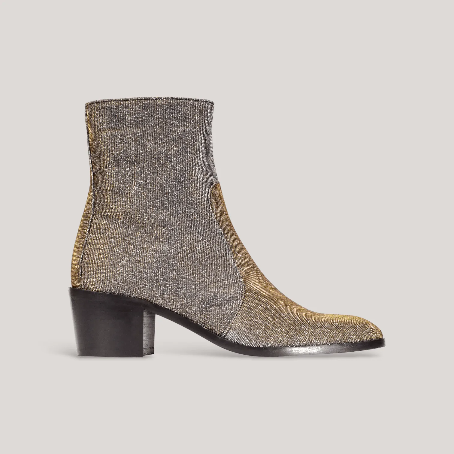STEFFY | Lurex Ankle Boots sold by ALLTRUEIST KNITWEAR