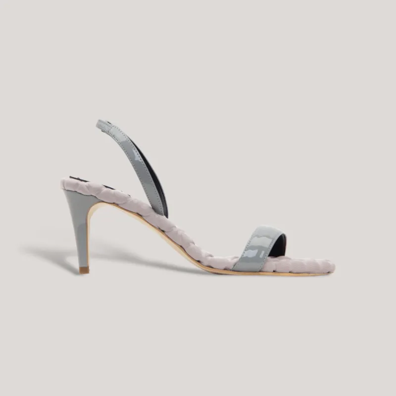 CLAUDIA | Grey - Slingback Sandals sold by ALLTRUEIST KNITWEAR