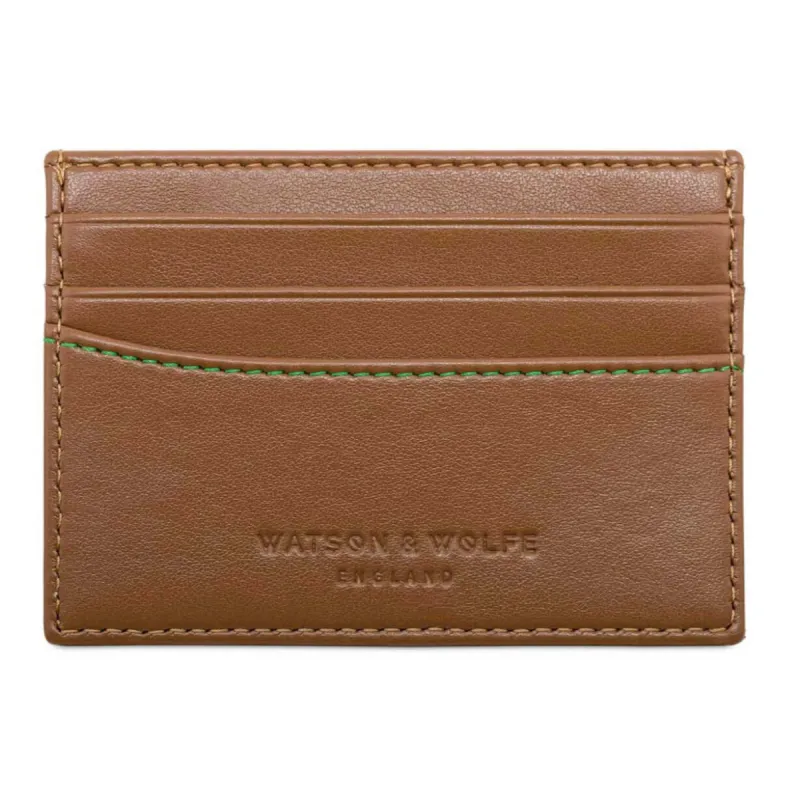 1.0 Slim Card holder | Toffee sold by ALLTRUEIST KNITWEAR