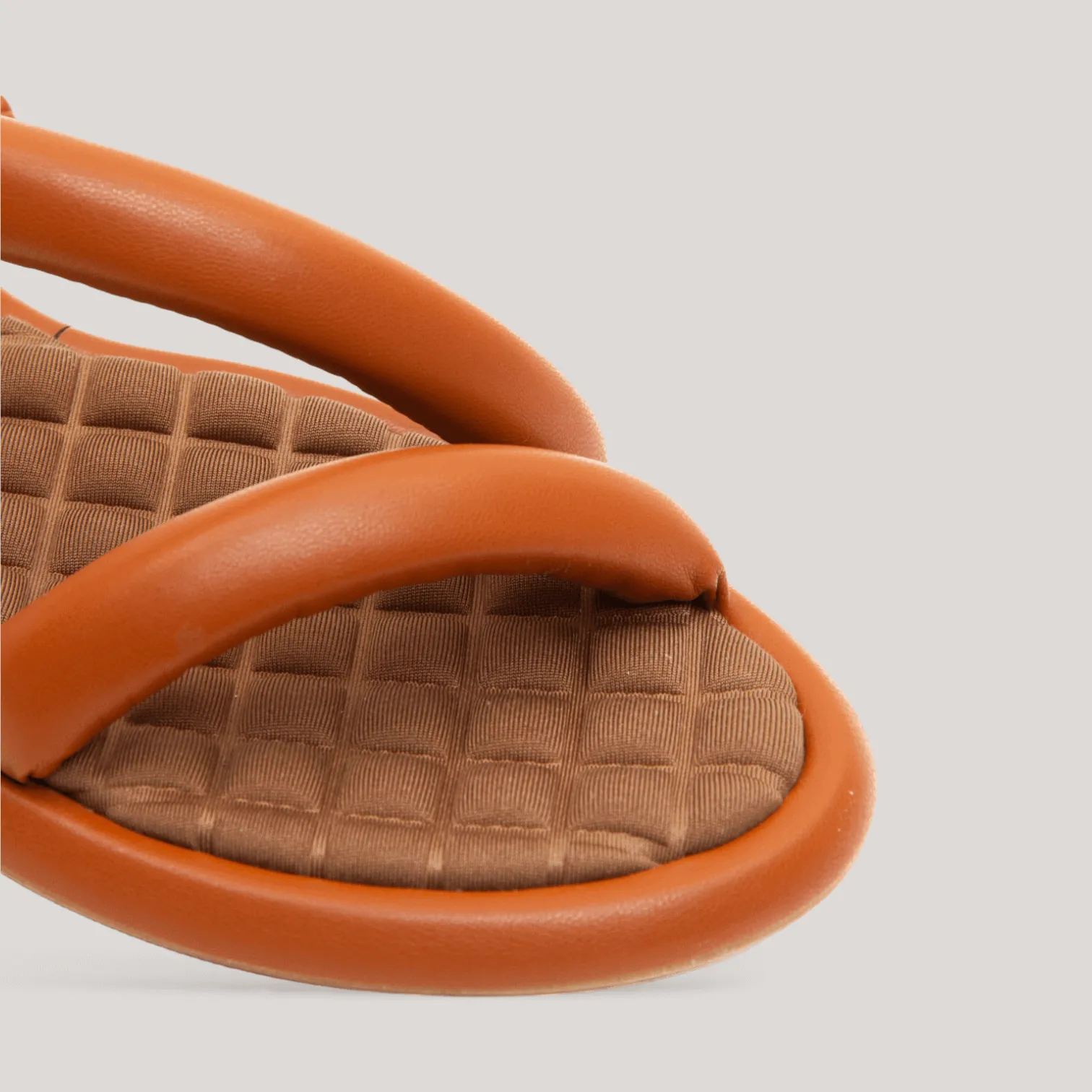 GINA | Brown Padded Sandals sold by ALLTRUEIST KNITWEAR product image thumbnail 3