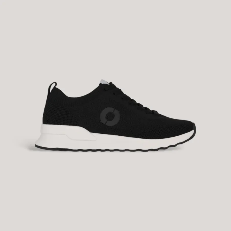 Prinalf Knitted Sneakers - Black | Women's made by Ecoalf