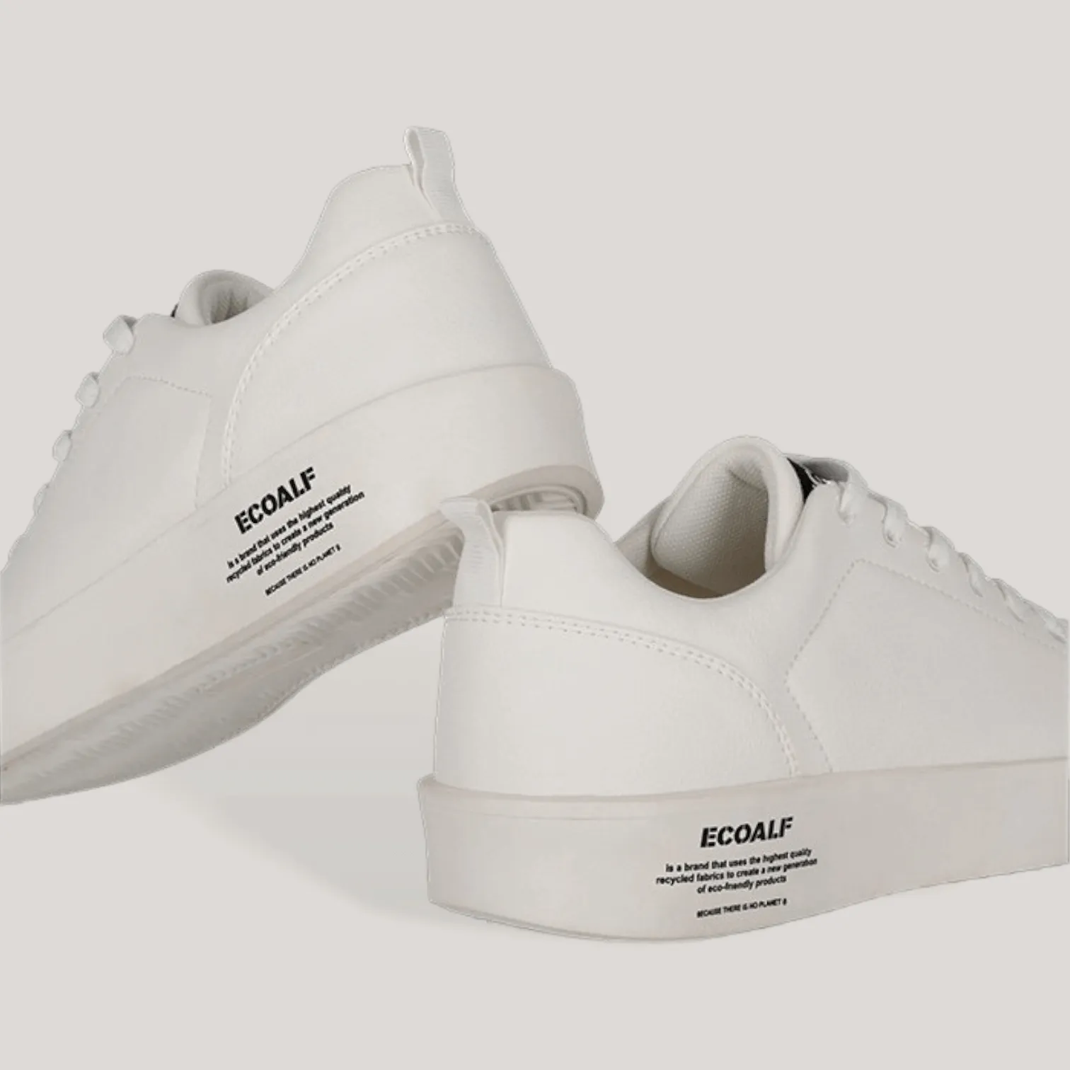 Eliot Grape Leather Sneakers - Off-White | Men's sold by ALLTRUEIST KNITWEAR product image thumbnail 3