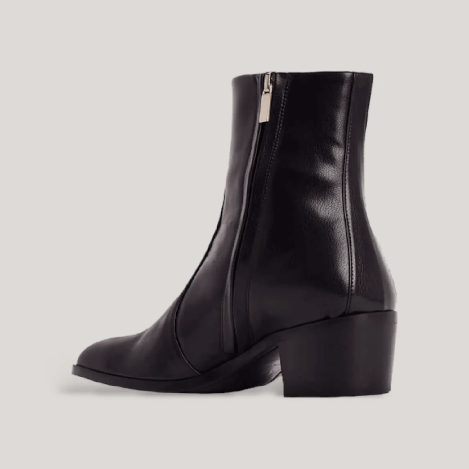 STEFFY | Black Ankle Boots sold by ALLTRUEIST KNITWEAR product image thumbnail 3