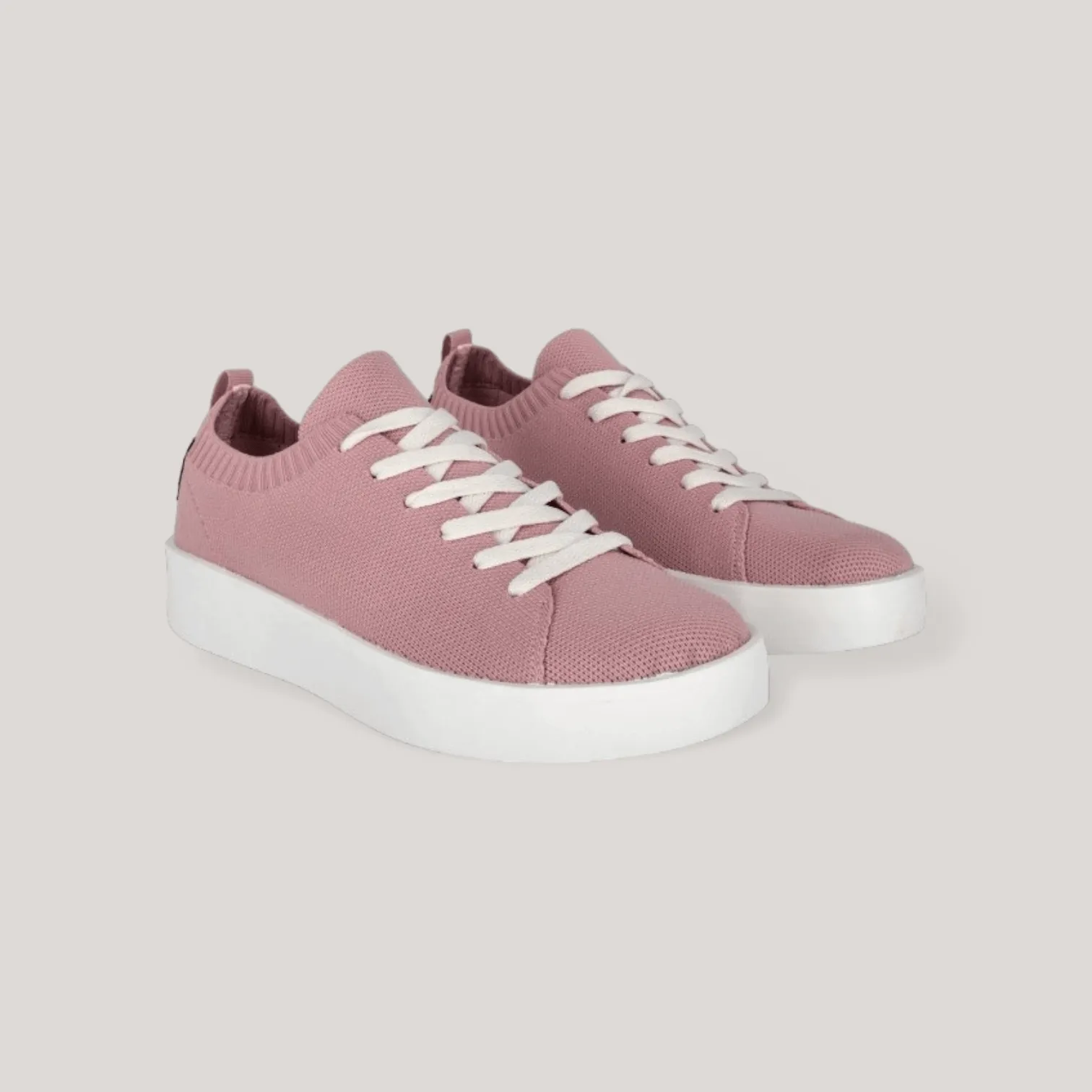 Eliot Knitted Sneakers - Dusty Pink | Women's sold by ALLTRUEIST KNITWEAR product image thumbnail 3