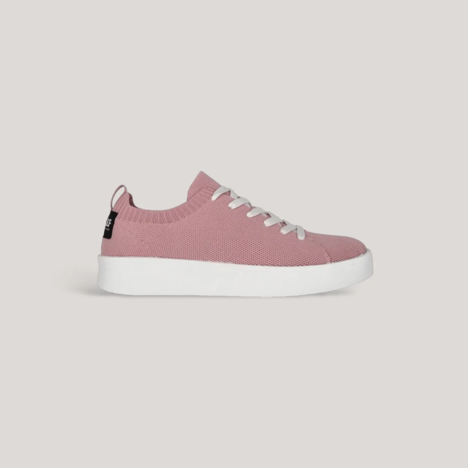 Eliot Knitted Sneakers - Dusty Pink | Women's sold by ALLTRUEIST KNITWEAR