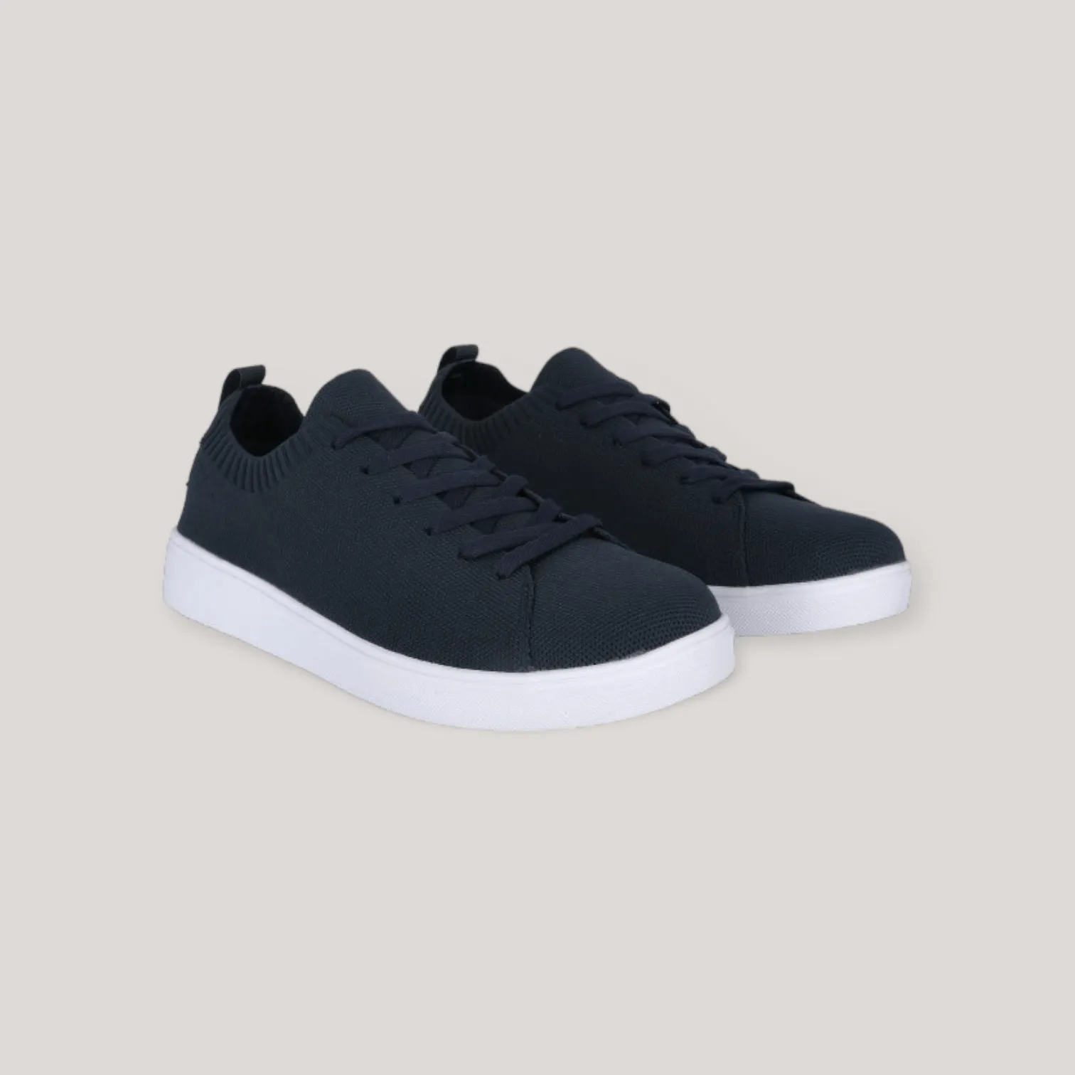 Sandford Knitted Sneakers - Navy Blue | Men's sold by ALLTRUEIST KNITWEAR product image thumbnail 4
