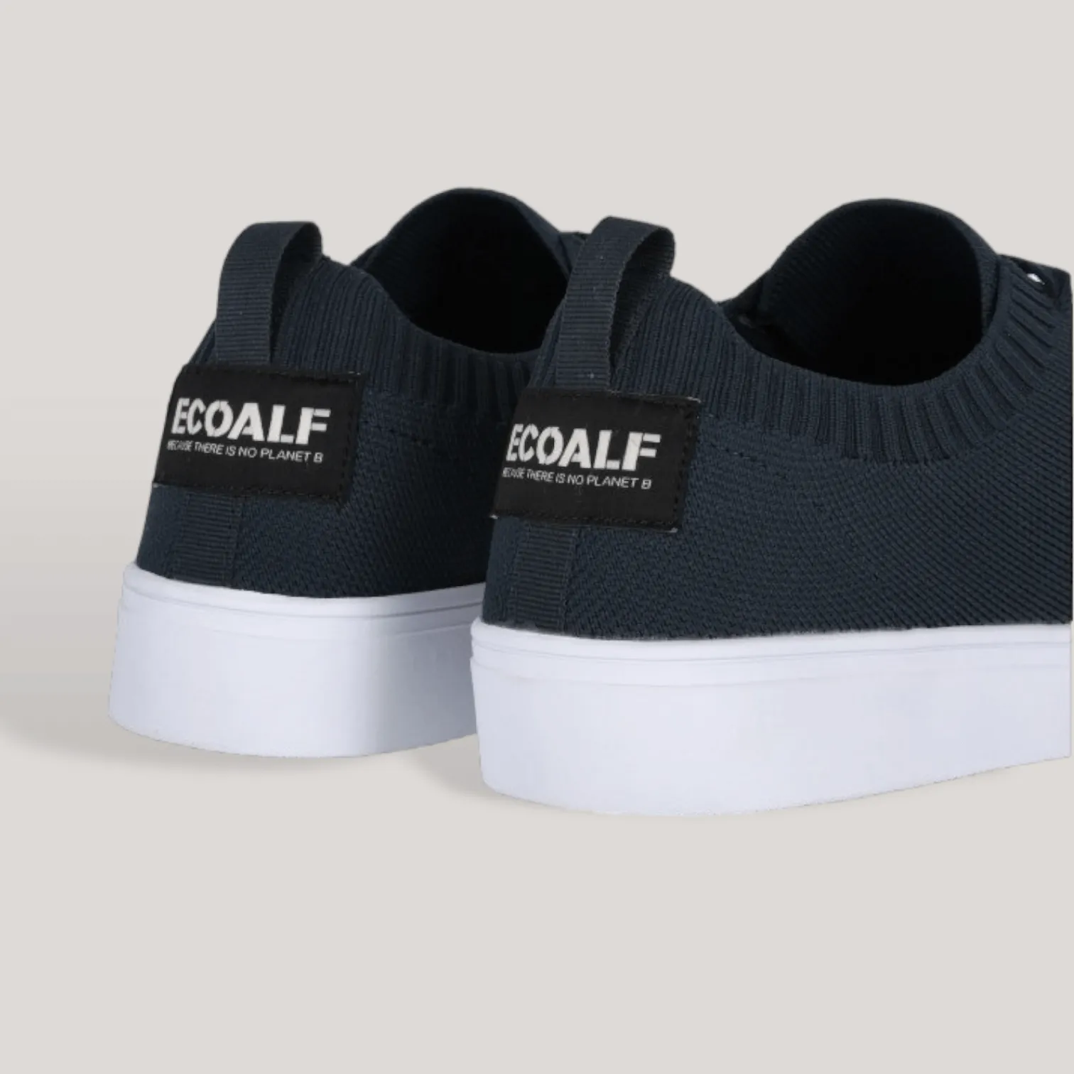 Sandford Knitted Sneakers - Navy Blue | Men's sold by ALLTRUEIST KNITWEAR product image thumbnail 3