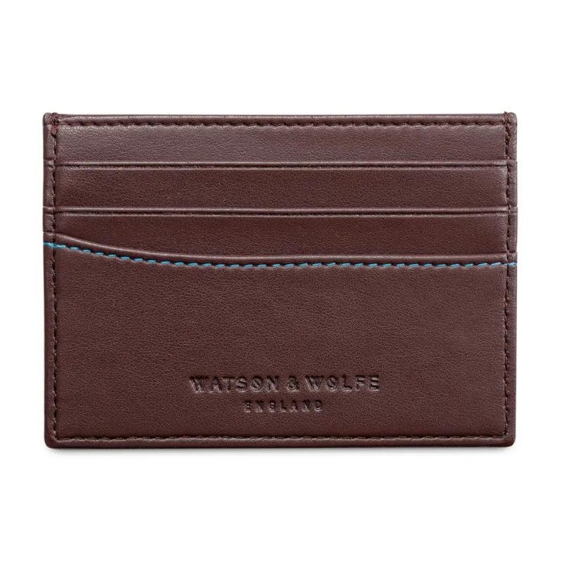 1.0 Slim Card holder | Chestnut sold by ALLTRUEIST KNITWEAR