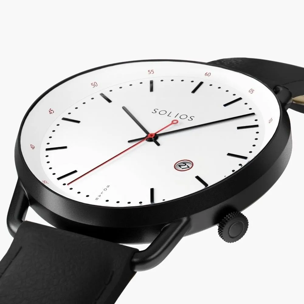 The Solar Curve Bundle | White Dial - Black Case sold by ALLTRUEIST KNITWEAR product image thumbnail 2