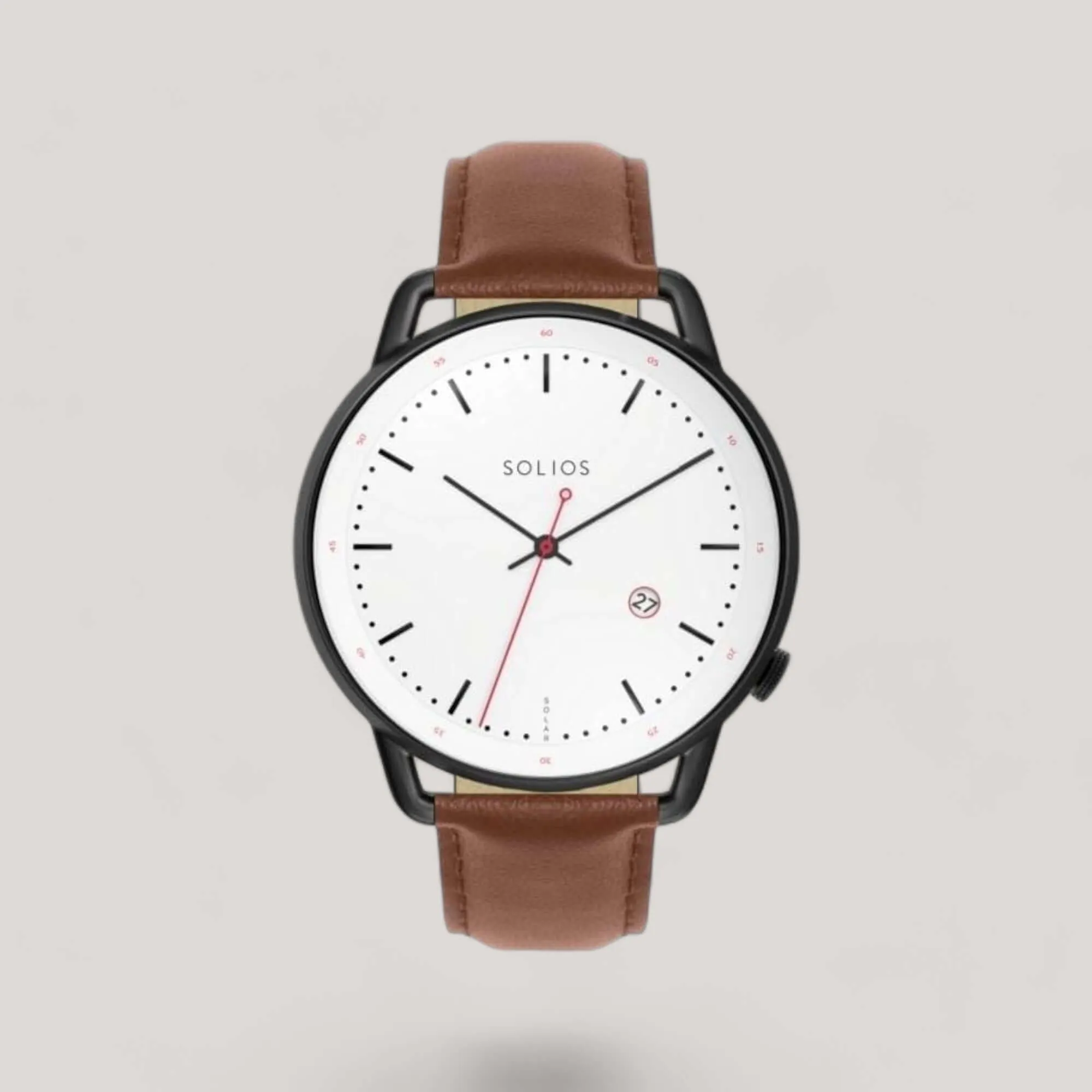 The Solar Curve | White Dial - Black Case sold by ALLTRUEIST KNITWEAR product image thumbnail 2