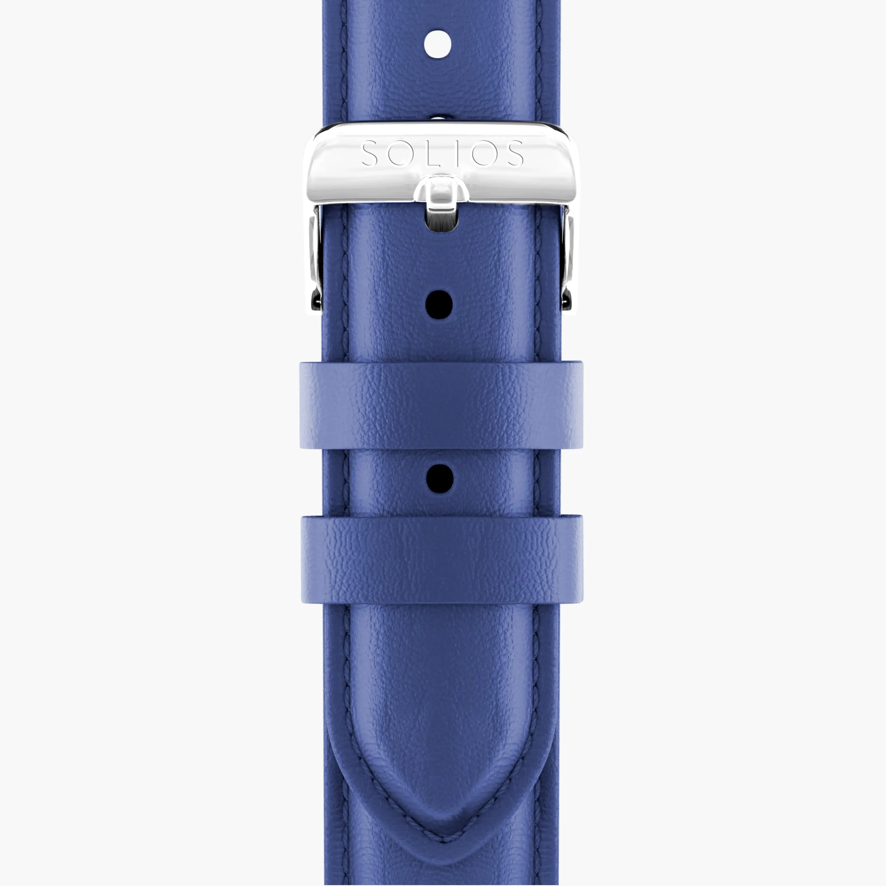 Blue Eco Vegan Leather Strap sold by ALLTRUEIST KNITWEAR product image thumbnail 4