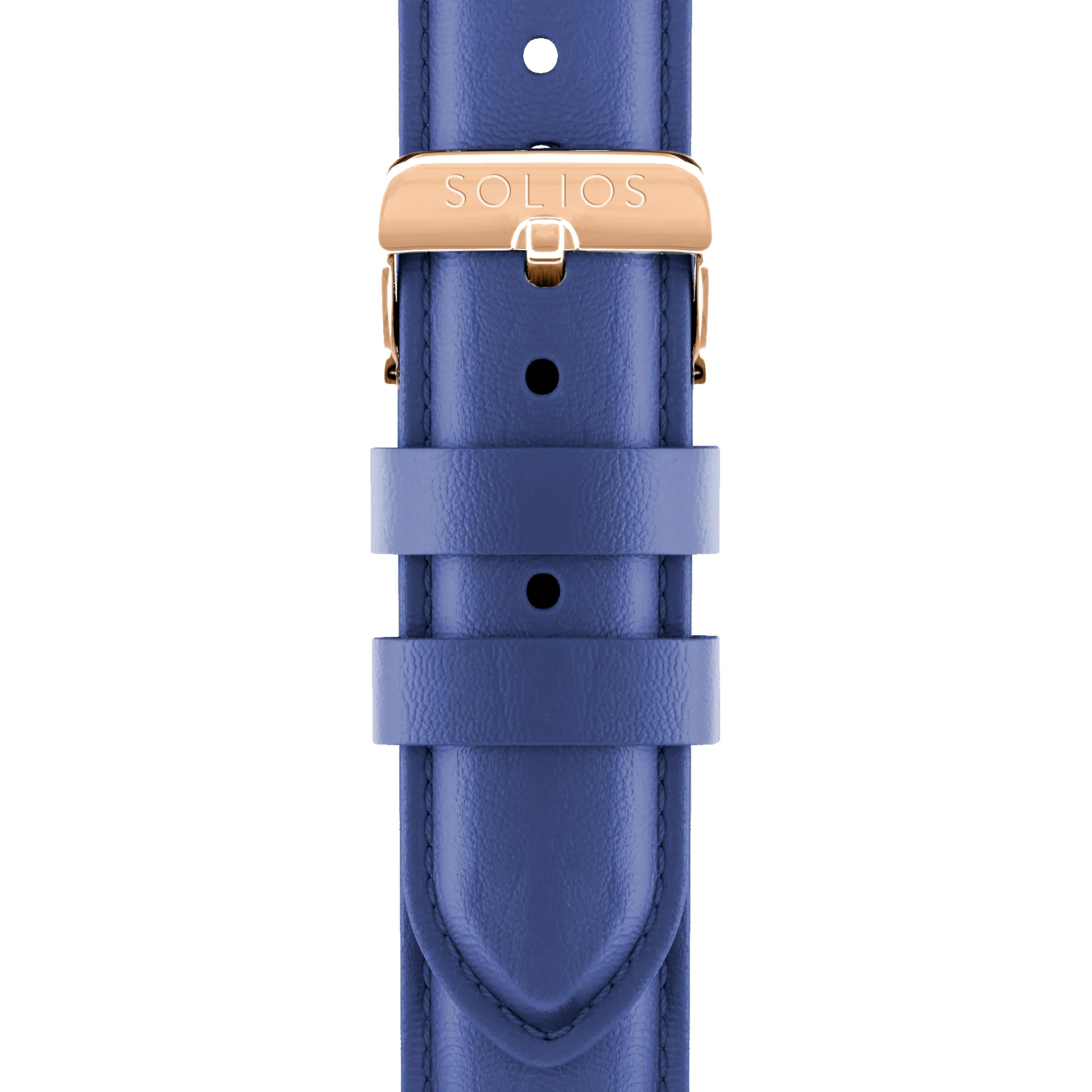 Blue Eco Vegan Leather Strap sold by ALLTRUEIST KNITWEAR product image thumbnail 5