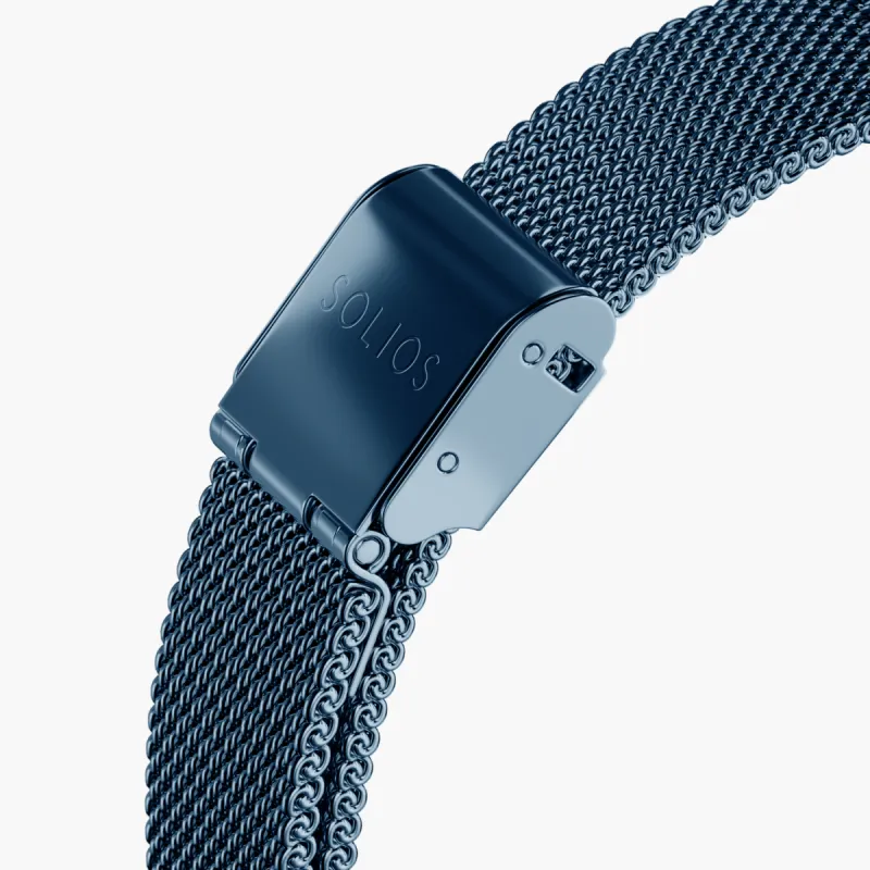 Blue Mesh Strap sold by ALLTRUEIST KNITWEAR