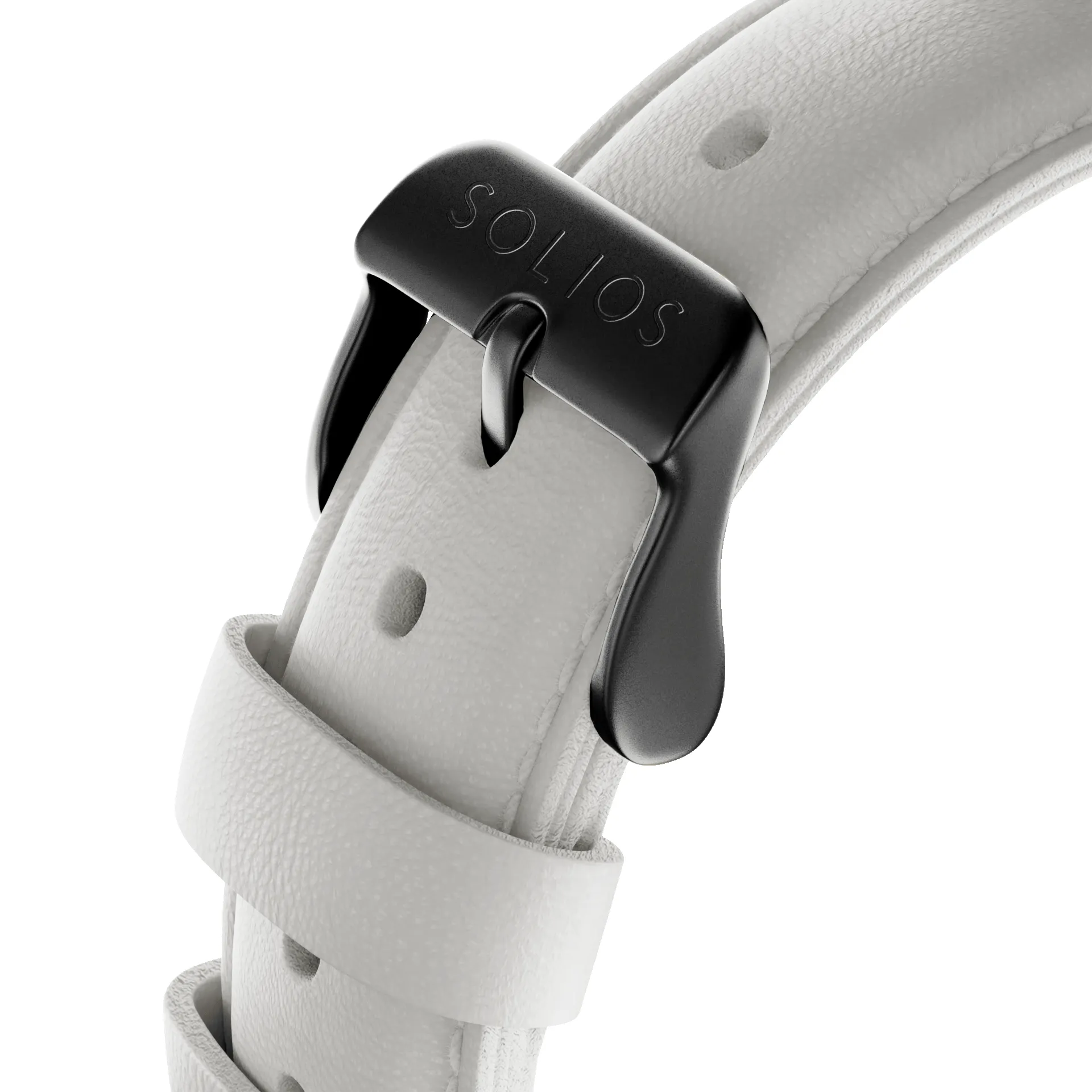 Grey Eco Vegan Leather Strap sold by ALLTRUEIST KNITWEAR product image thumbnail 3