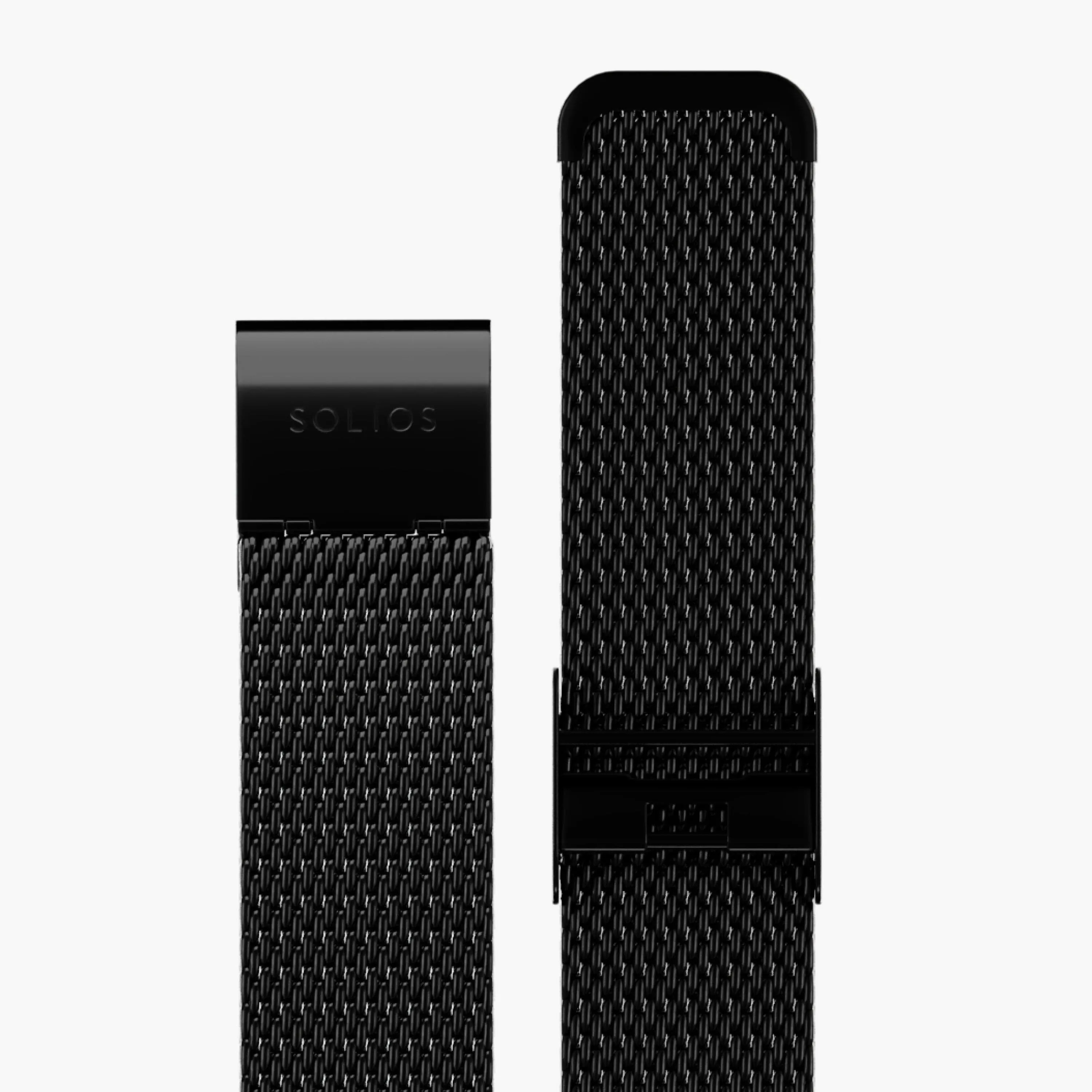 Matte Black Mesh Strap sold by ALLTRUEIST KNITWEAR product image thumbnail 2