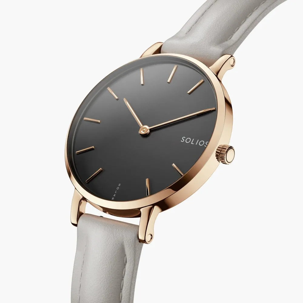 The Solar Mini Bundle | Black Dial - Rose Gold Case sold by ALLTRUEIST KNITWEAR product image thumbnail 4