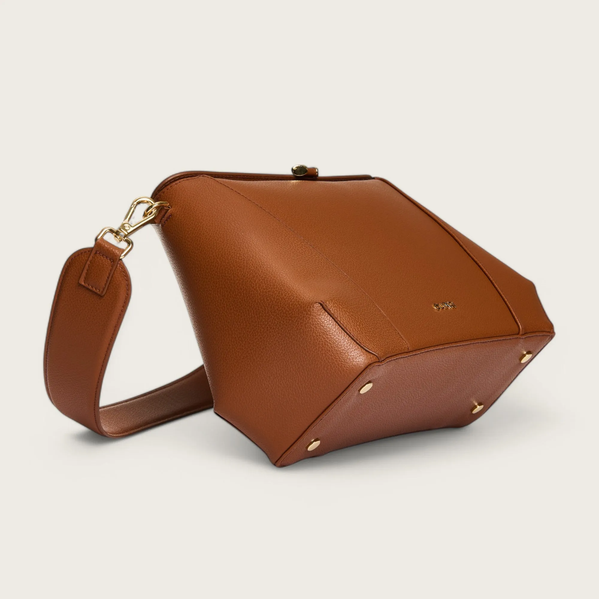 Le Classique Nº1 | Saddle Brown - Shoulder Bag sold by ALLTRUEIST KNITWEAR product image thumbnail 5