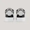 Bliss Sneakers | Black Grape Leather | White sold by ALLTRUEIST KNITWEAR
