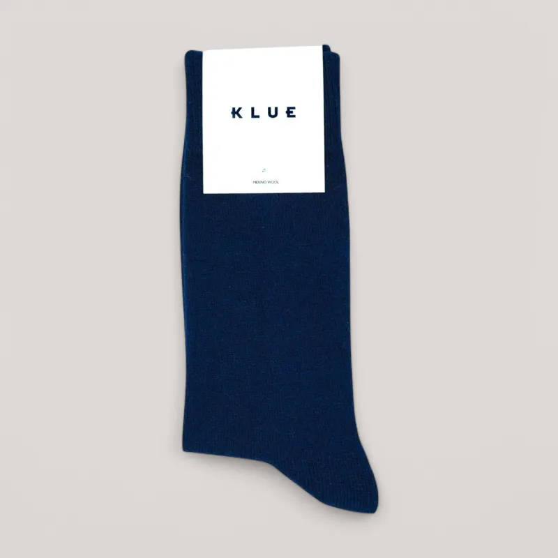 KLUE | Merino Wool socks | Navy sold by ALLTRUEIST KNITWEAR