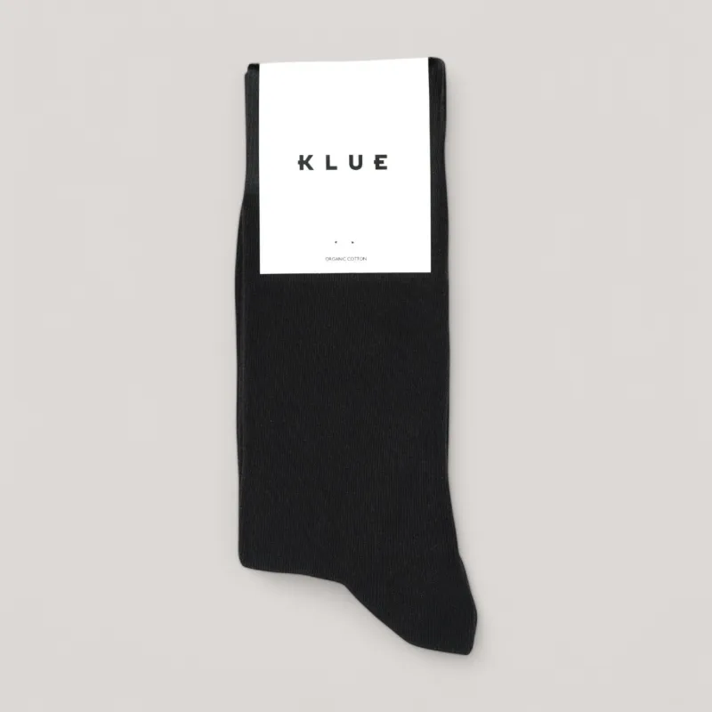 KLUE | Organic Cotton Socks | Black sold by ALLTRUEIST KNITWEAR