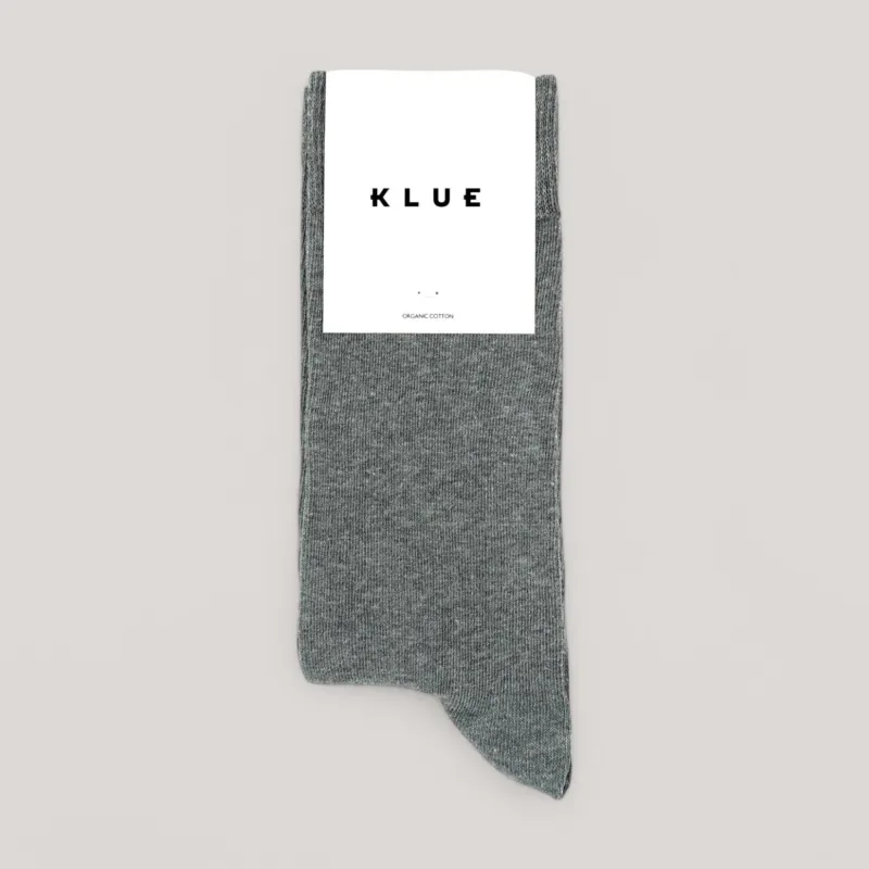 KLUE | Organic Cotton Socks | Grey sold by ALLTRUEIST KNITWEAR