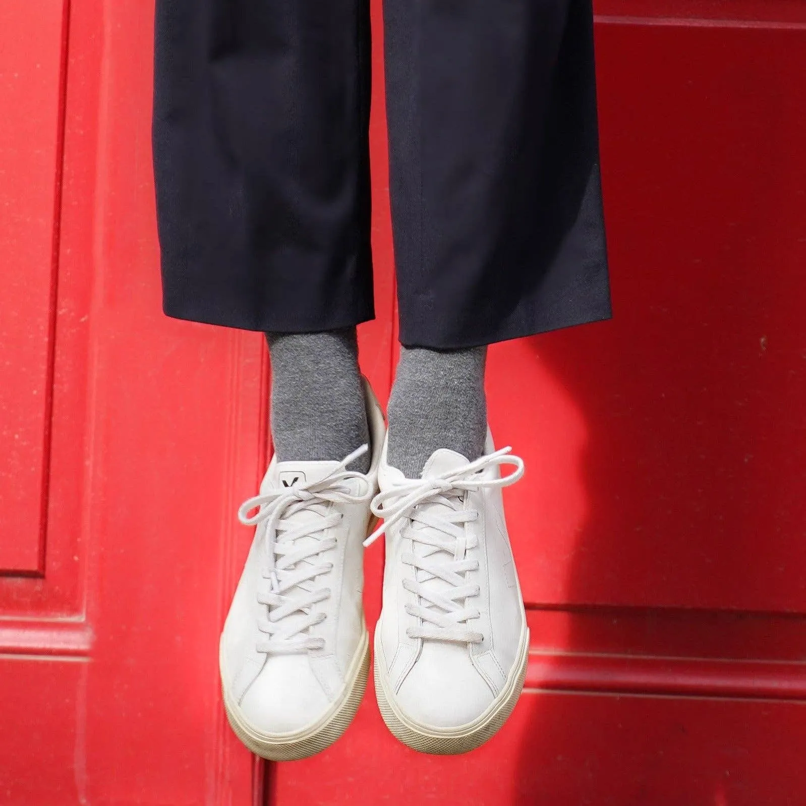 KLUE | Organic Cotton Socks | Grey sold by ALLTRUEIST KNITWEAR product image thumbnail 2